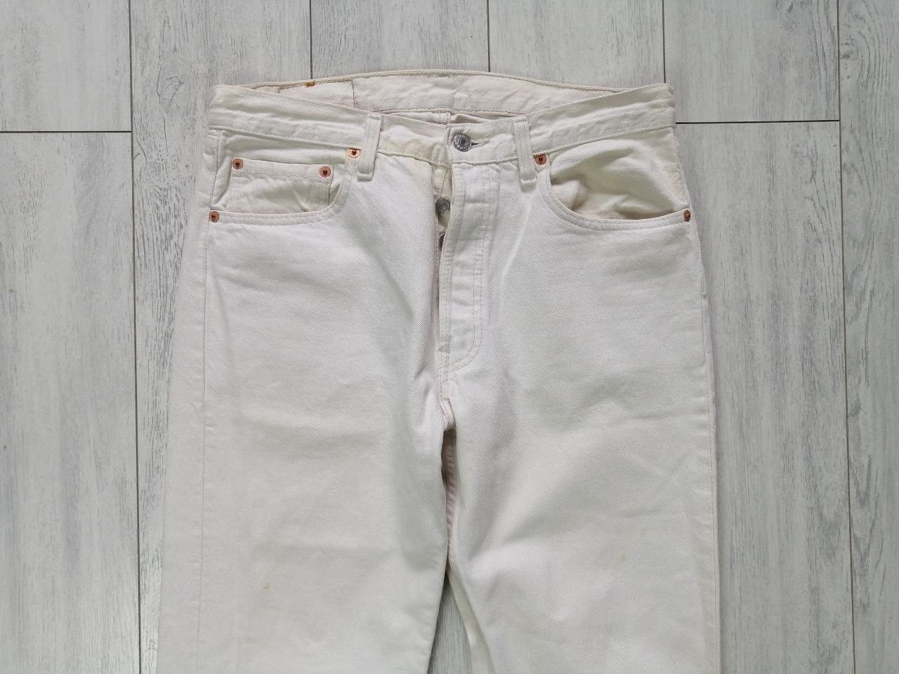 Levi's white vintage jeans levis 501 size 32 Size US 32 / EU 48 - 2 Thumbnail