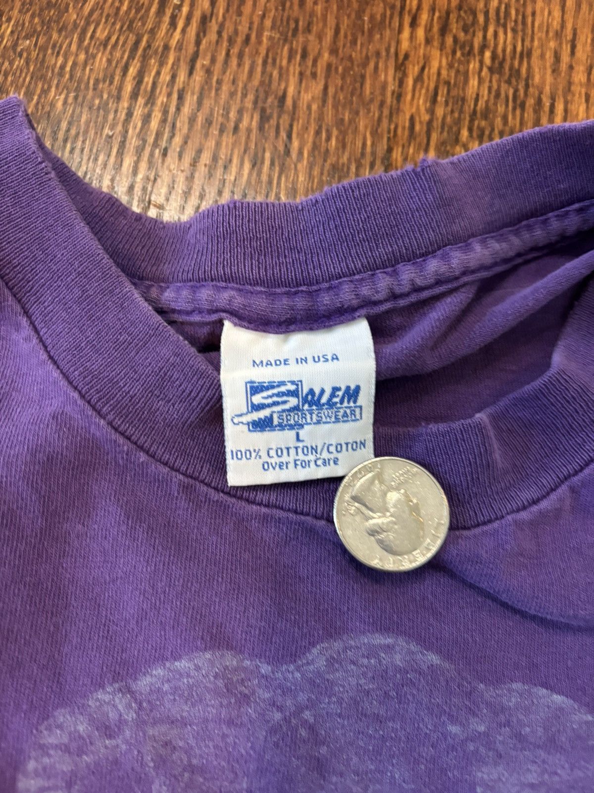 Salem Sportswear Vintage 90s Rockies Tee Size US L / EU 52-54 / 3 - 6 Thumbnail