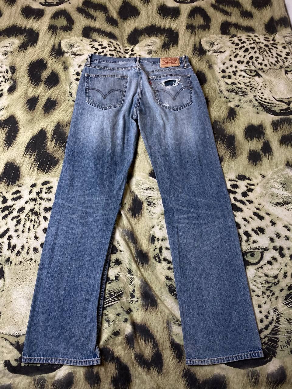 Levi's × Vintage Vintage Levi’s Distressed 505 Jeans Size US 34 / EU 50 - 17 Thumbnail