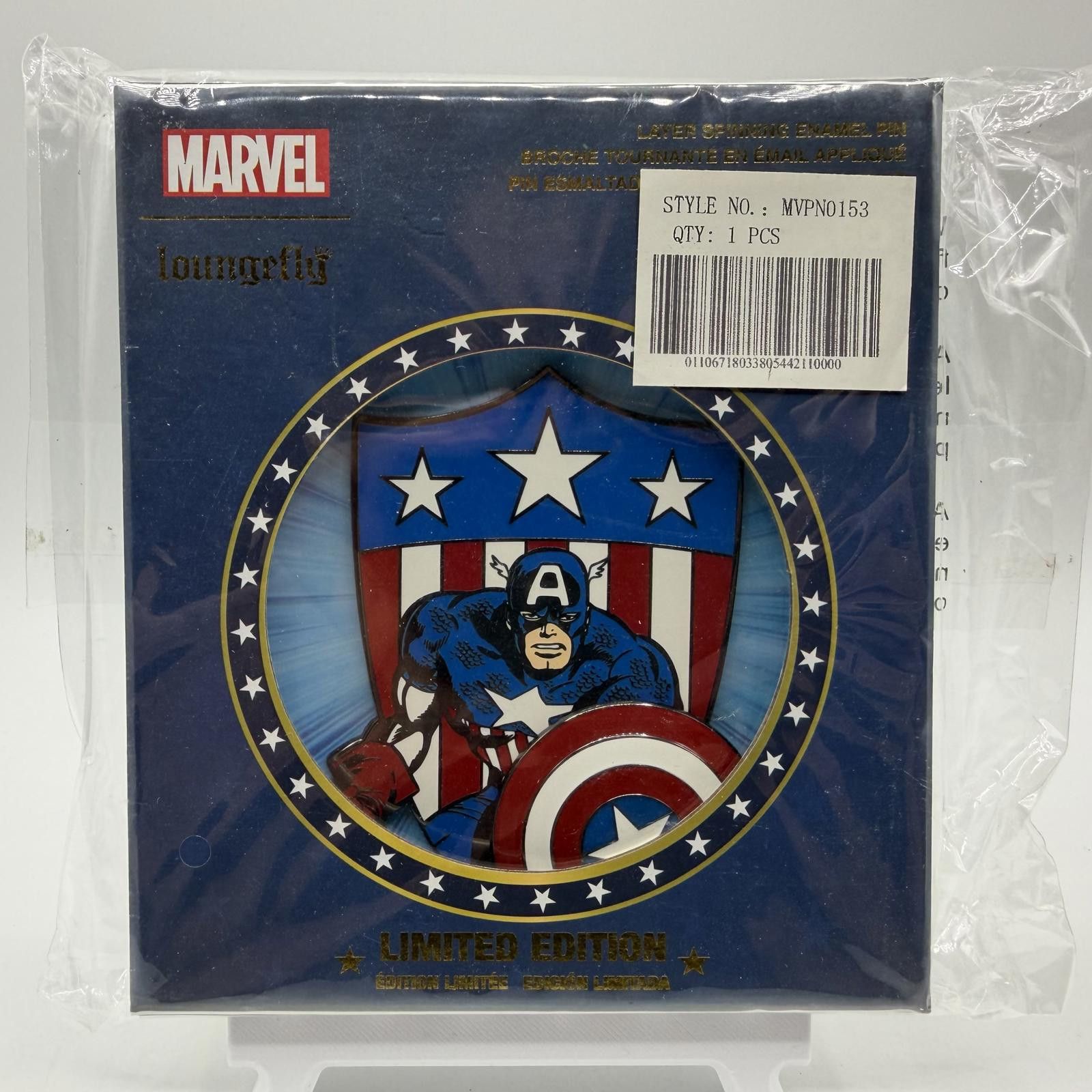 Other Loungefly Disney Marvel Avengers - Captain America Shield Size ONE SIZE - 1 Thumbnail