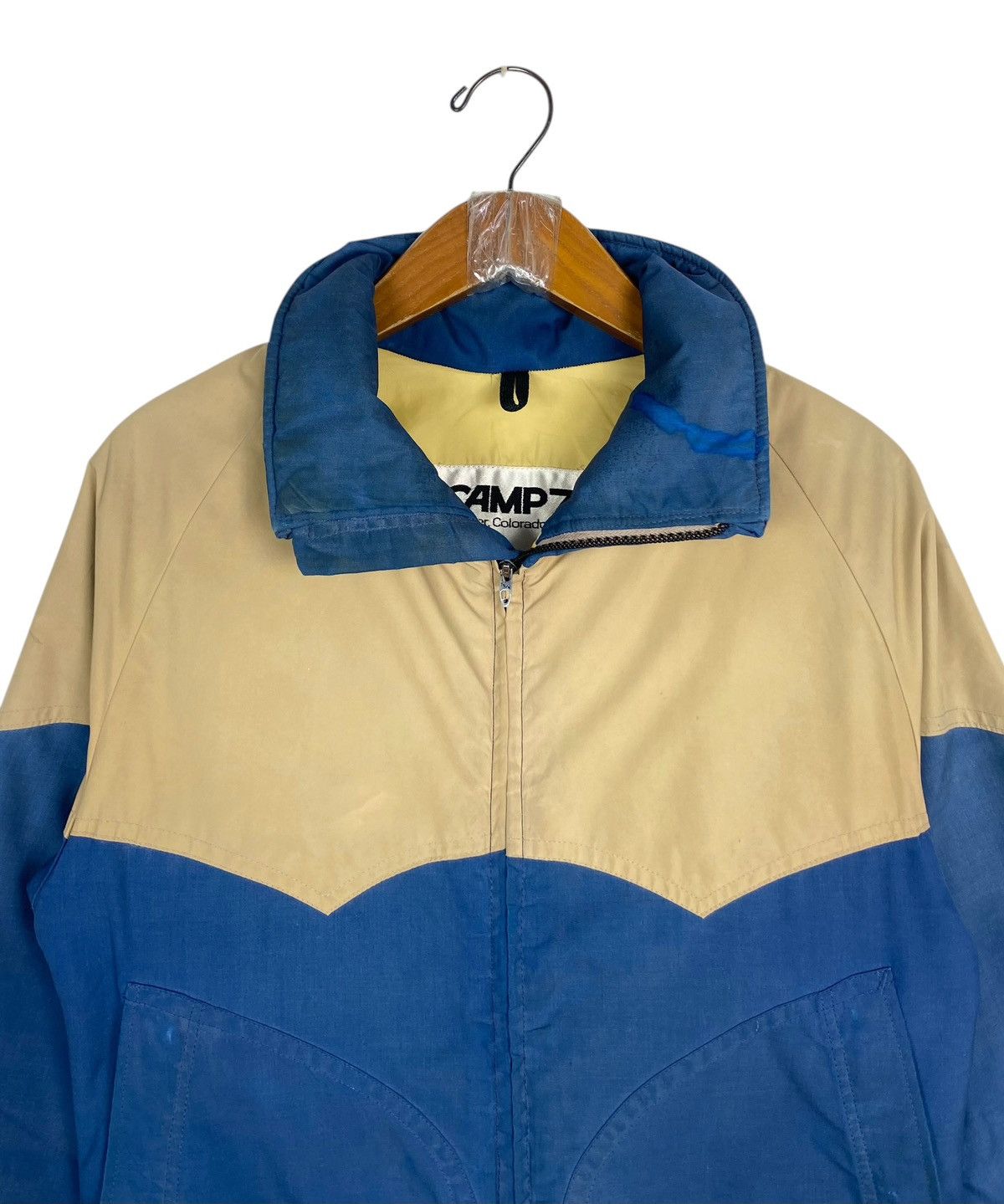 Vintage Vtg Camp 7 Thinsulate Jacket 70s Yoke Puffer Talon Ski USA Size US S / EU 44-46 / 1 - 4 Thumbnail