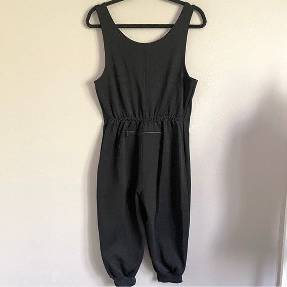 Vintage Vintage TRO Black Cropped Sleeveless Ski Jumpsuit - S Size 28" / US 6 / IT 42 - 10 Thumbnail