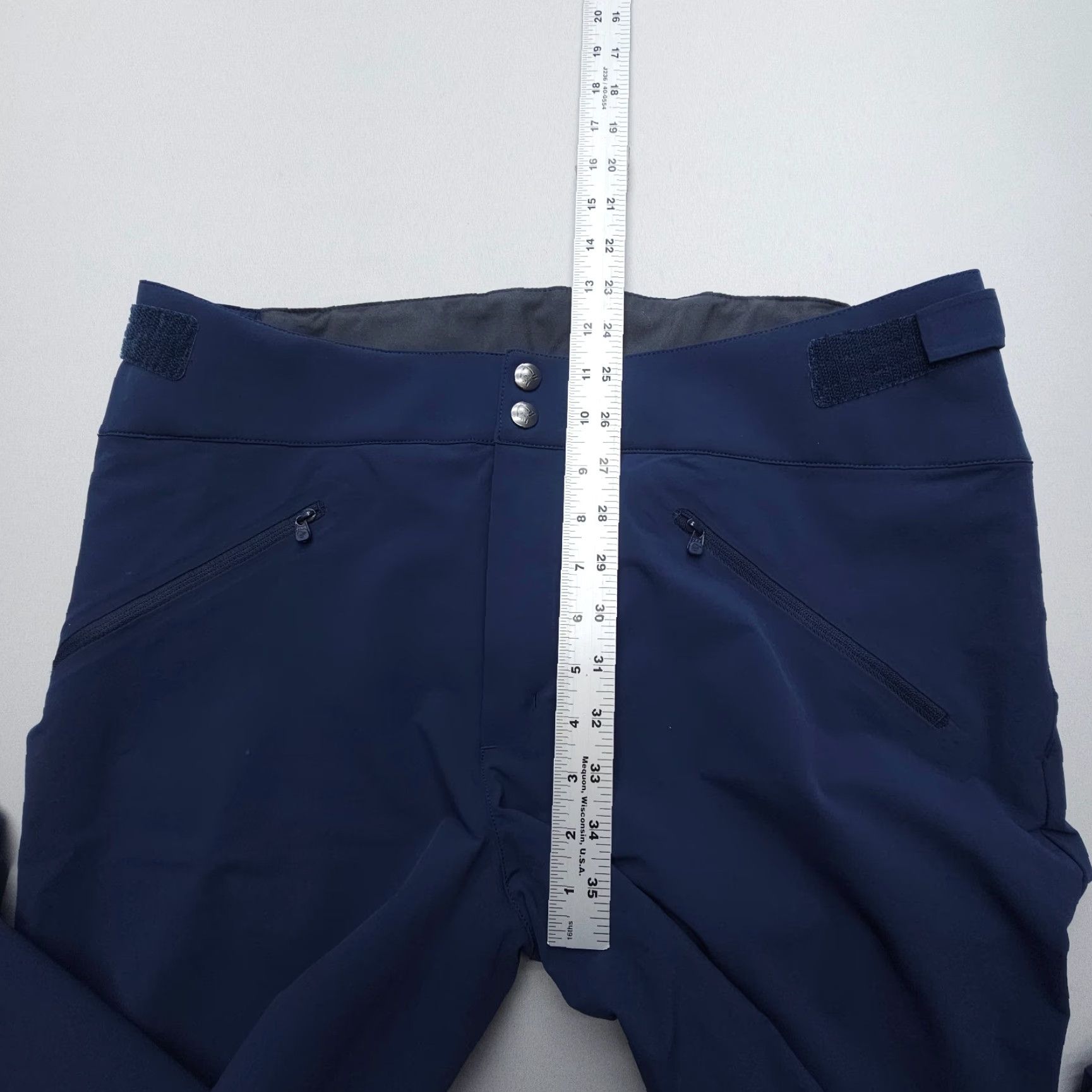 Vintage Norrona Falketind Flex1 Slim Pants Womens XL Blue Hiking Softshell EUC Regular Inseam 31in Size 40" / US 18 - 5 Thumbnail