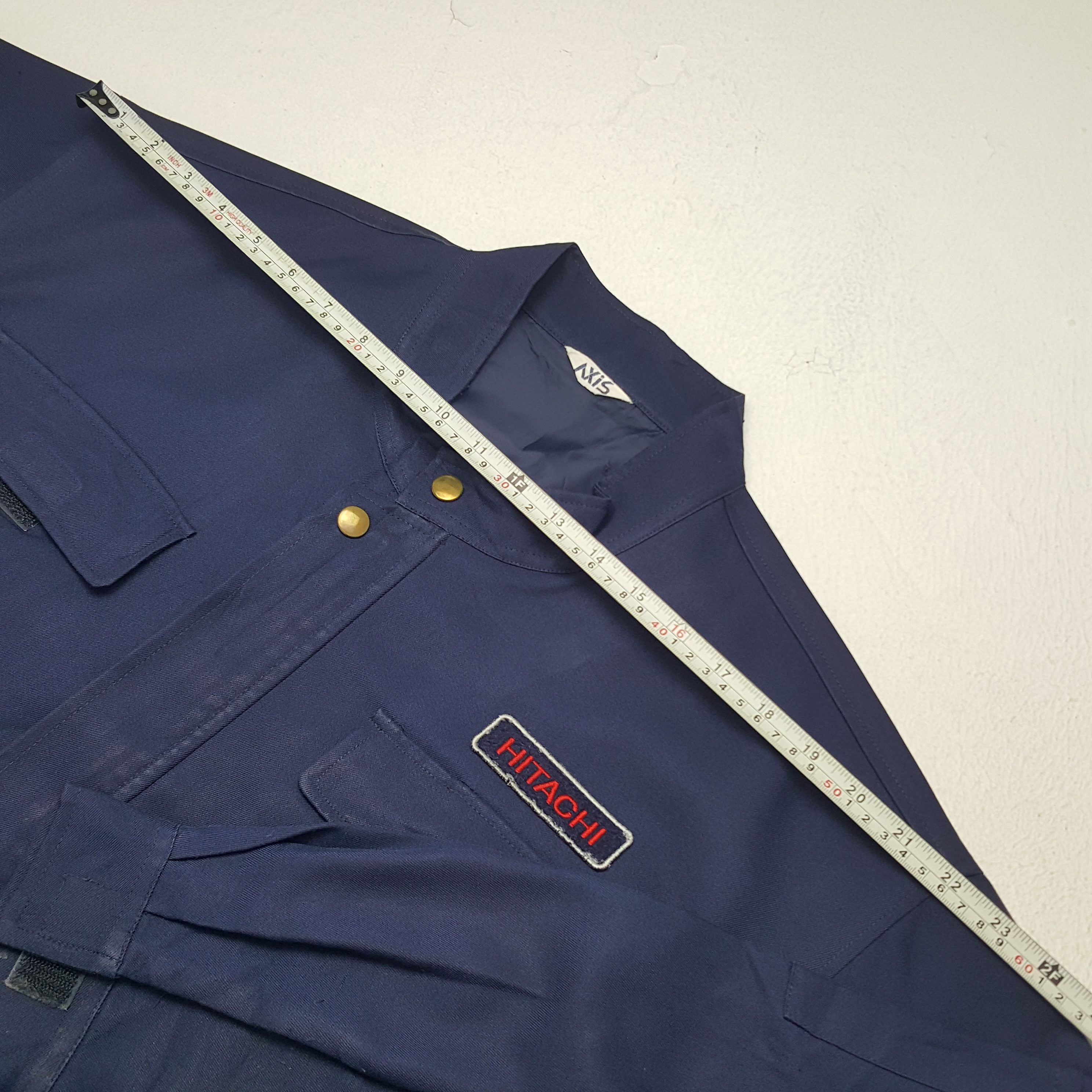 Japanese Brand × Vintage Vintage Hitachi Japanese Electronic Brand Work Jacket Size US XL / EU 56 / 4 - 9 Thumbnail