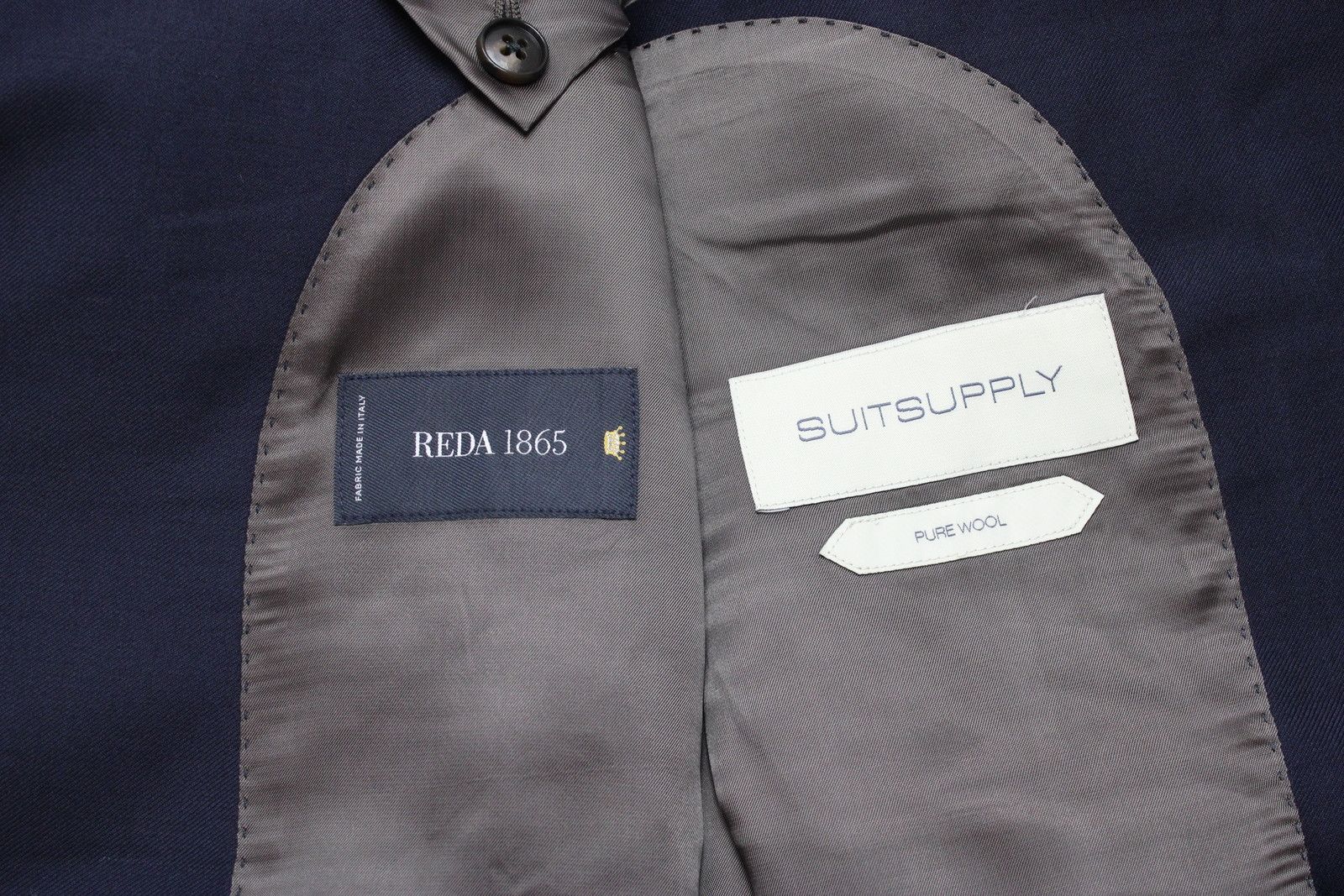 Suitsupply SUITSUPPLY Napoli Single Breasted Suit Men's UK 40 / UK 42S Size 40R - 8 Thumbnail