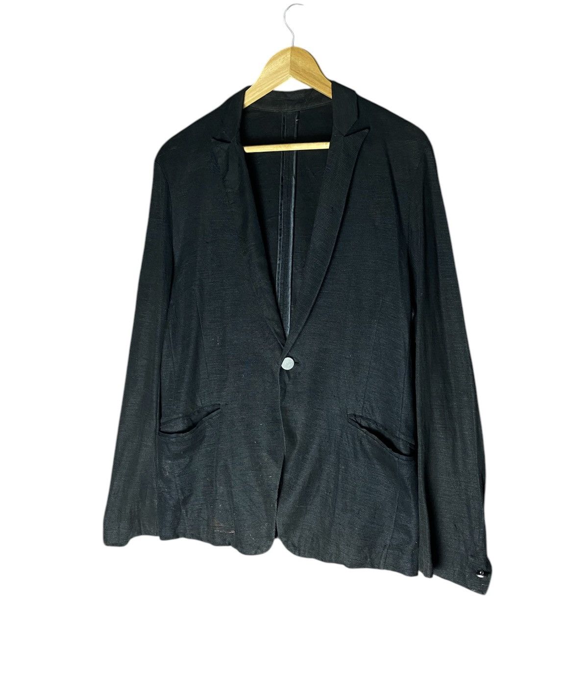 5351 POUR LES HOMMES × Vintage Vintage 5351 Pour Les Homme Cardigan One Button Size US M / EU 48-50 / 2 - 4 Thumbnail