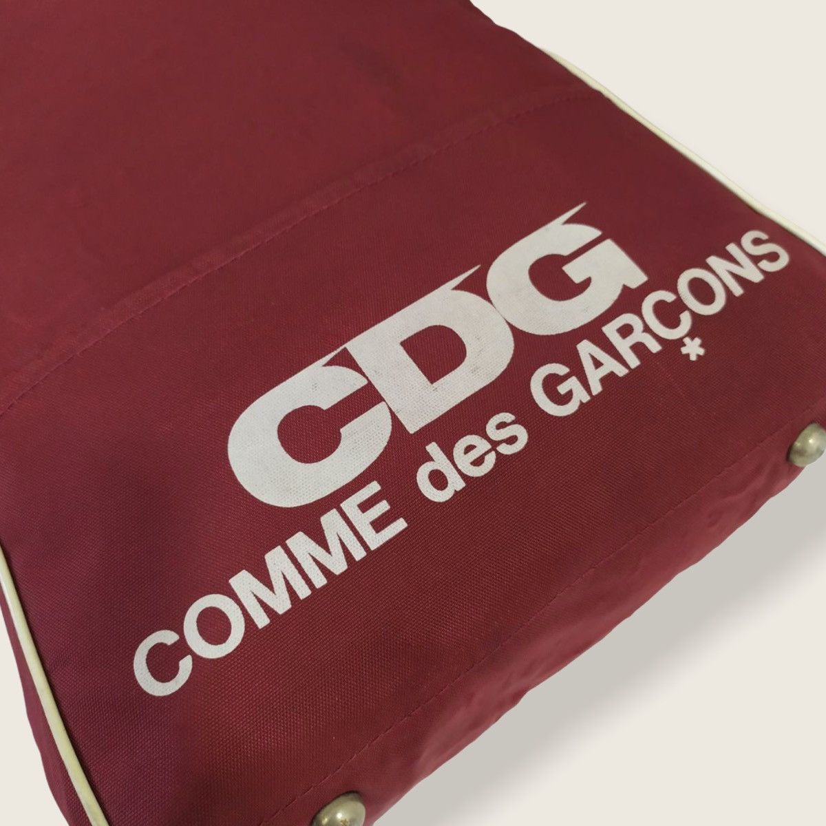 Comme des Garcons Homme Plus ‼️YES‼️ CDG BIG LOGO SHOULDER CROSSBODY BAG Size ONE SIZE - 7 Thumbnail