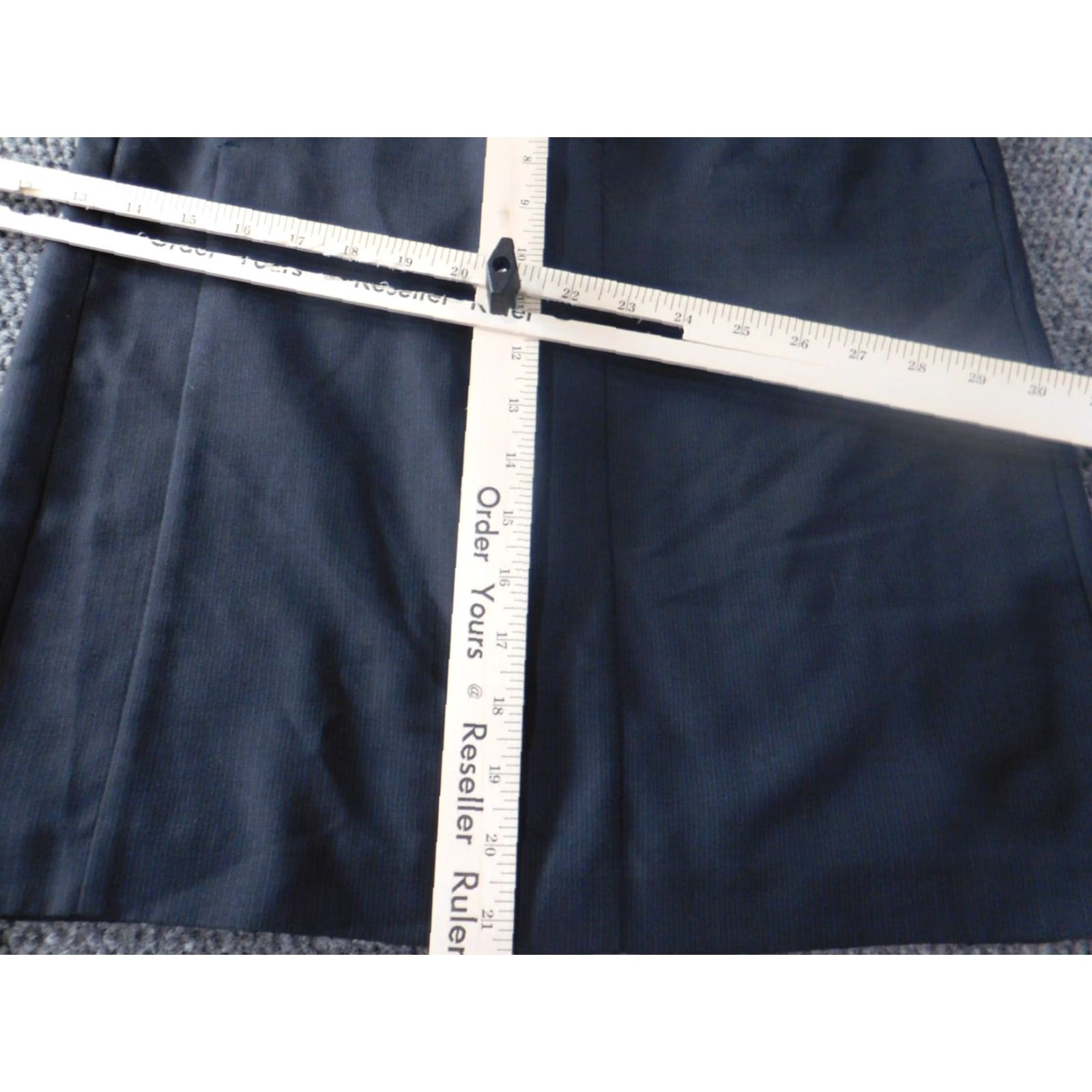 Gap MNG Mango Skirt Womens brown 6 Black A-line Zip Casual designer Denim Solid Medium Polyester Knee Length Lined Button Vintage No Size 28" / US 6 / IT 42 - 2 Thumbnail