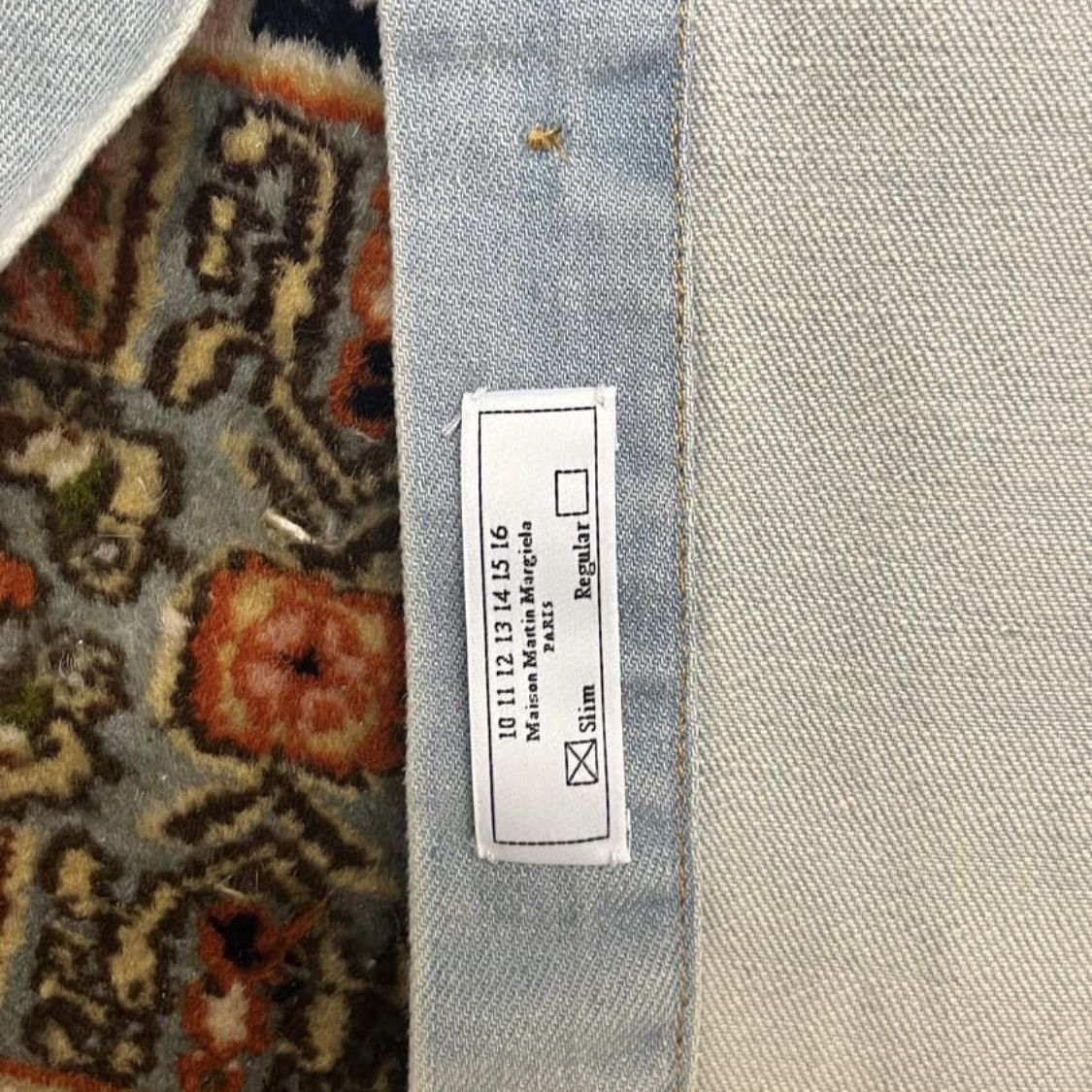 Maison Margiela Maison Margiela Patchwork Denim Shirts Size US S / EU 44-46 / 1 - 6 Thumbnail