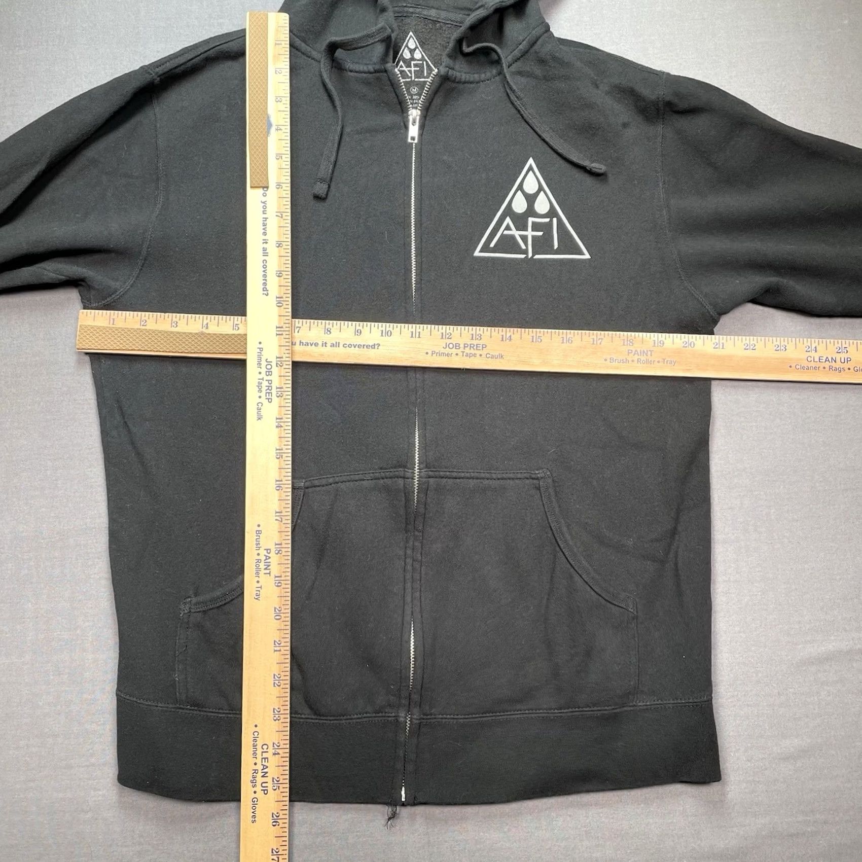 Vintage AFI Hoodie Men’s Medium Full Zip A Fire Inside Davey Havok Vegan Drug Free Black Full Zip Men M & M Size US M / EU 48-50 / 2 - 4 Thumbnail