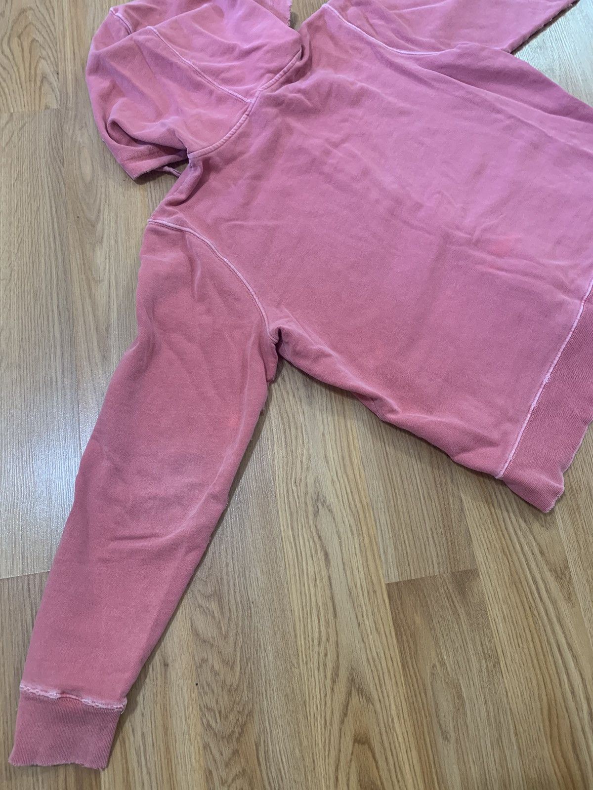 Old Navy Sz L- Vtg Old Navy Garment Dyed Hoodie Faded Distressed Y2K Size L / US 10 / IT 46 - 16 Thumbnail