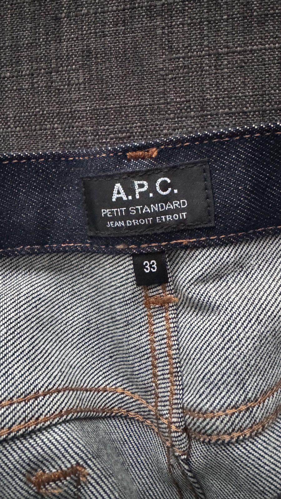 A.P.C. Petit Standard Jeans - 33 Size US 33 - 3 Thumbnail