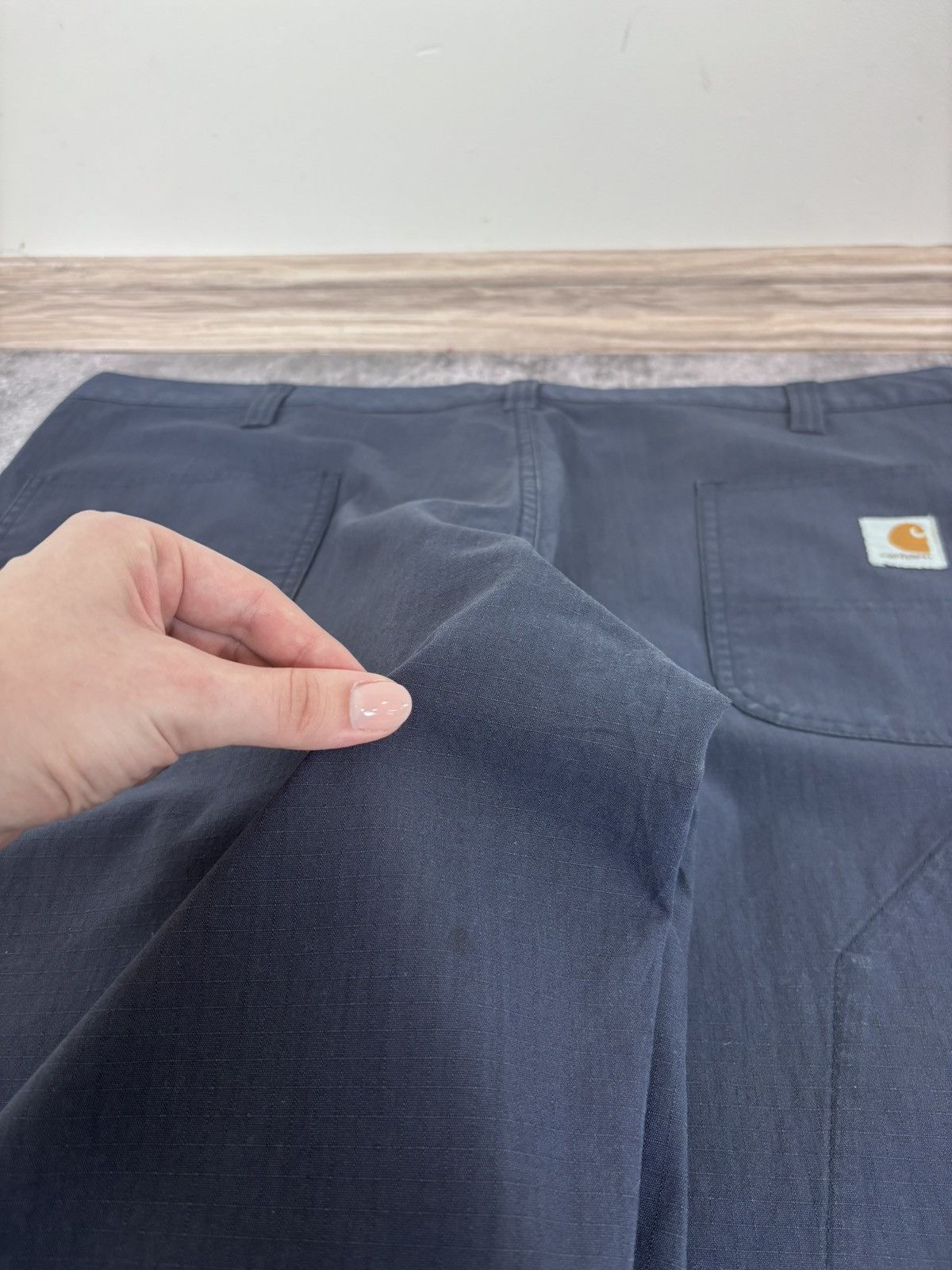 Carhartt Carhartt Men’s Navy Blue Pants Trousers USA Workwear Size US 40 / EU 56 - 7 Thumbnail