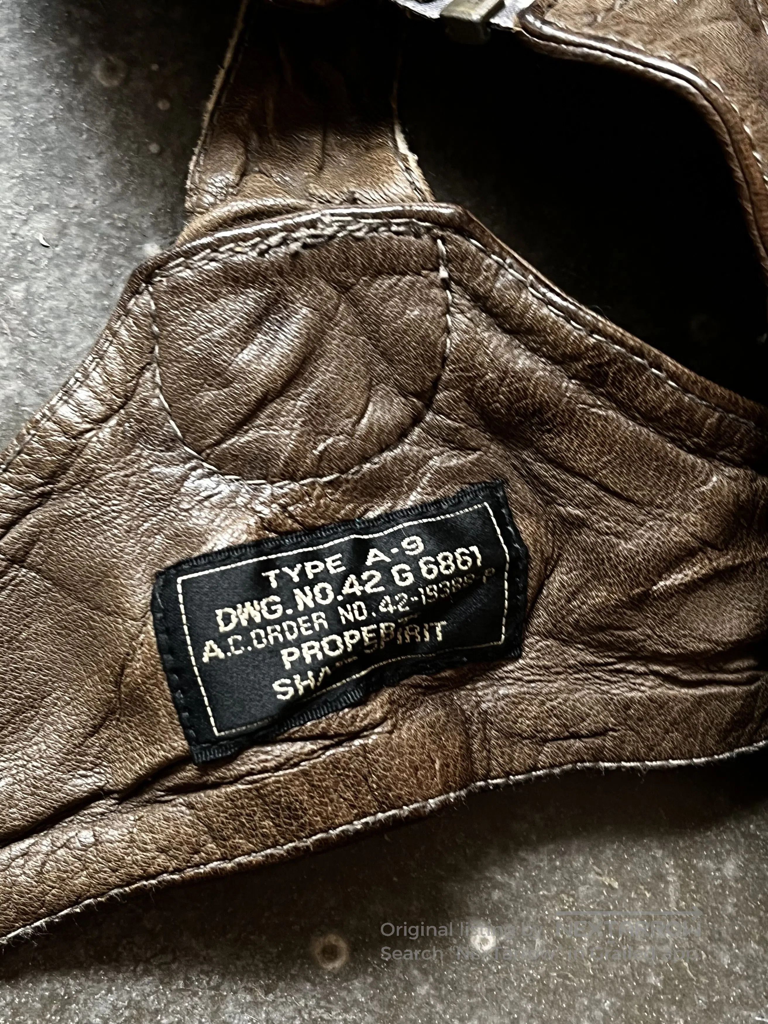 Share Spirit Homme SHARE SPIRIT Leather Vest. Size US M / EU 48-50 / 2 - 9 Thumbnail