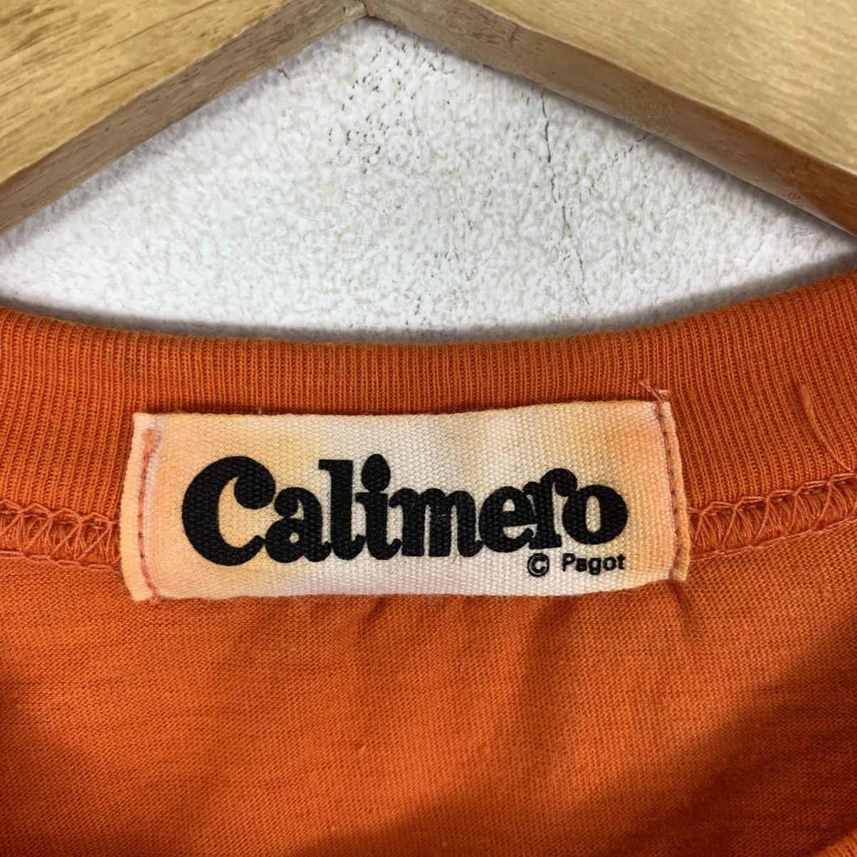 Vintage Vintage CALIMERO Pagot Mitsui&Co TV Cartoon Animation Tshirt Size US M / EU 48-50 / 2 - 6 Thumbnail