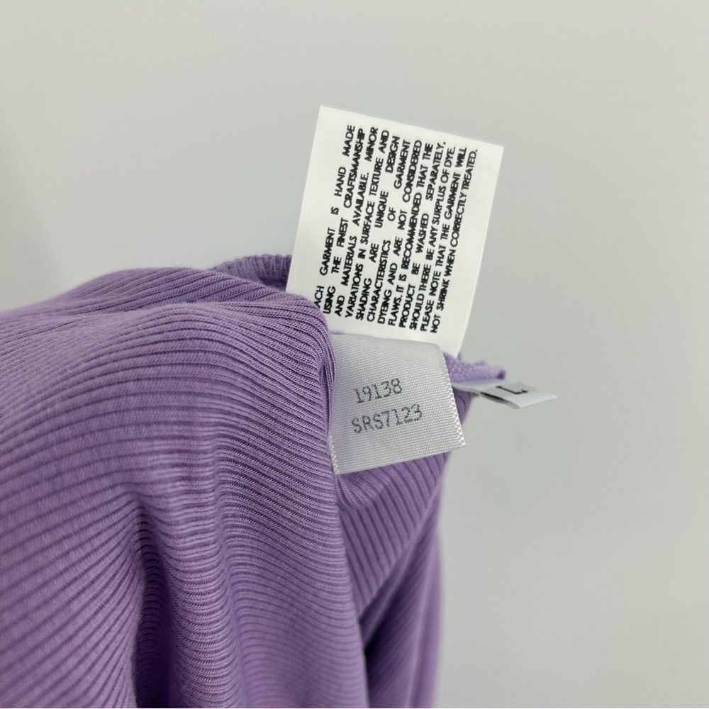 Enza Costa ENZA COSTA KEYHOLE HALTER BODYSUIT IN DARK LAVENDER Size L / US 10 / IT 46 - 9 Thumbnail