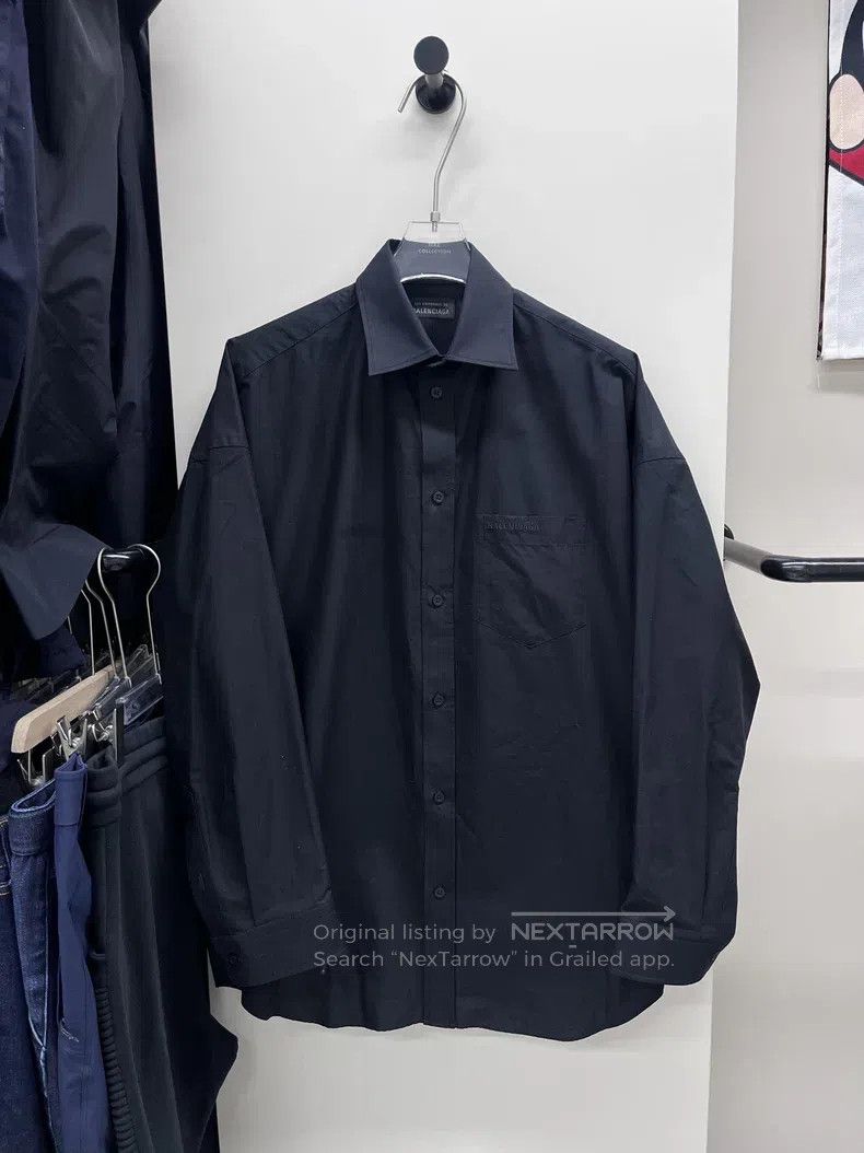 Balenciaga Balenciaga Collar Polo Shirt Size XS / US 0-2 / IT 36-38 - 1 Thumbnail