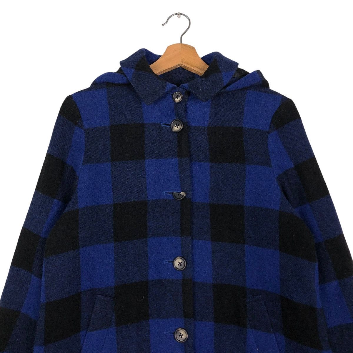 Beams Plus 🔥VINTAGE WOOL BIKER JACKET BEAMS HEART TARTAN DESIGN Size US S / EU 44-46 / 1 - 3 Thumbnail