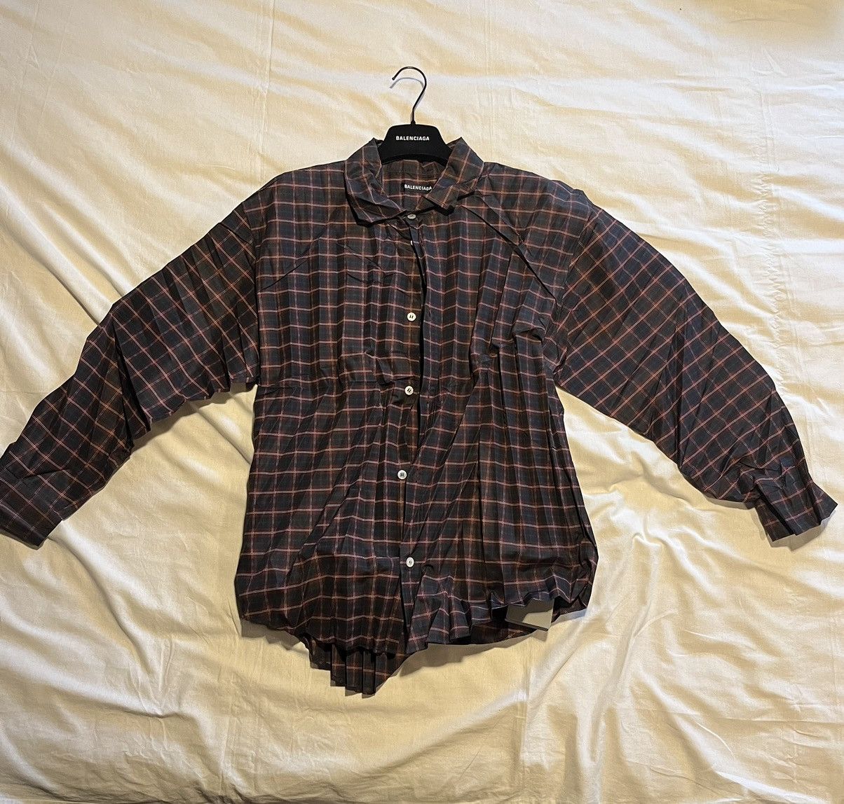 Balenciaga Balenciaga wrinkled shirt. Size US M / EU 48-50 / 2 - 2 Thumbnail