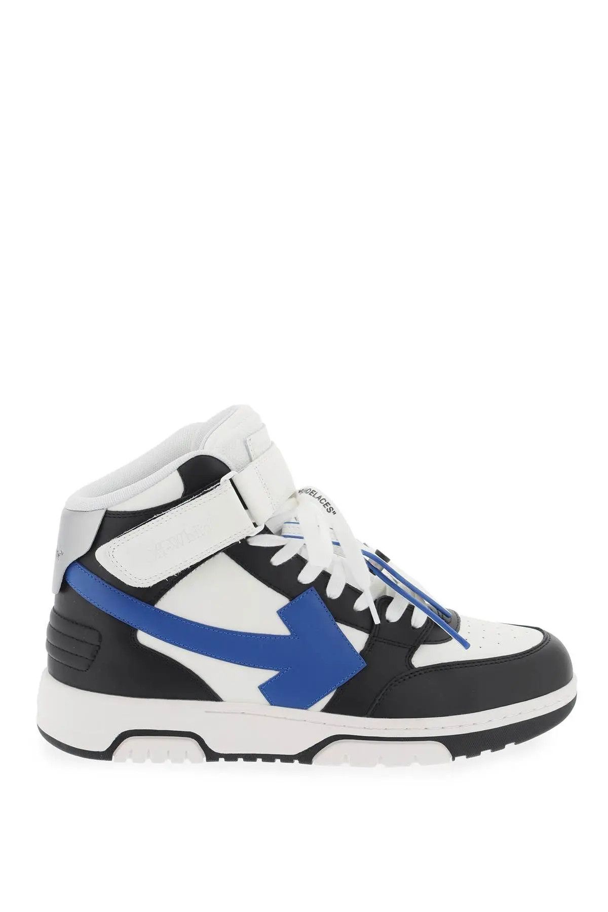 image of Off White O1S22I1N0324 High Top Sneakers White/blue/black, Men's (Size 7)