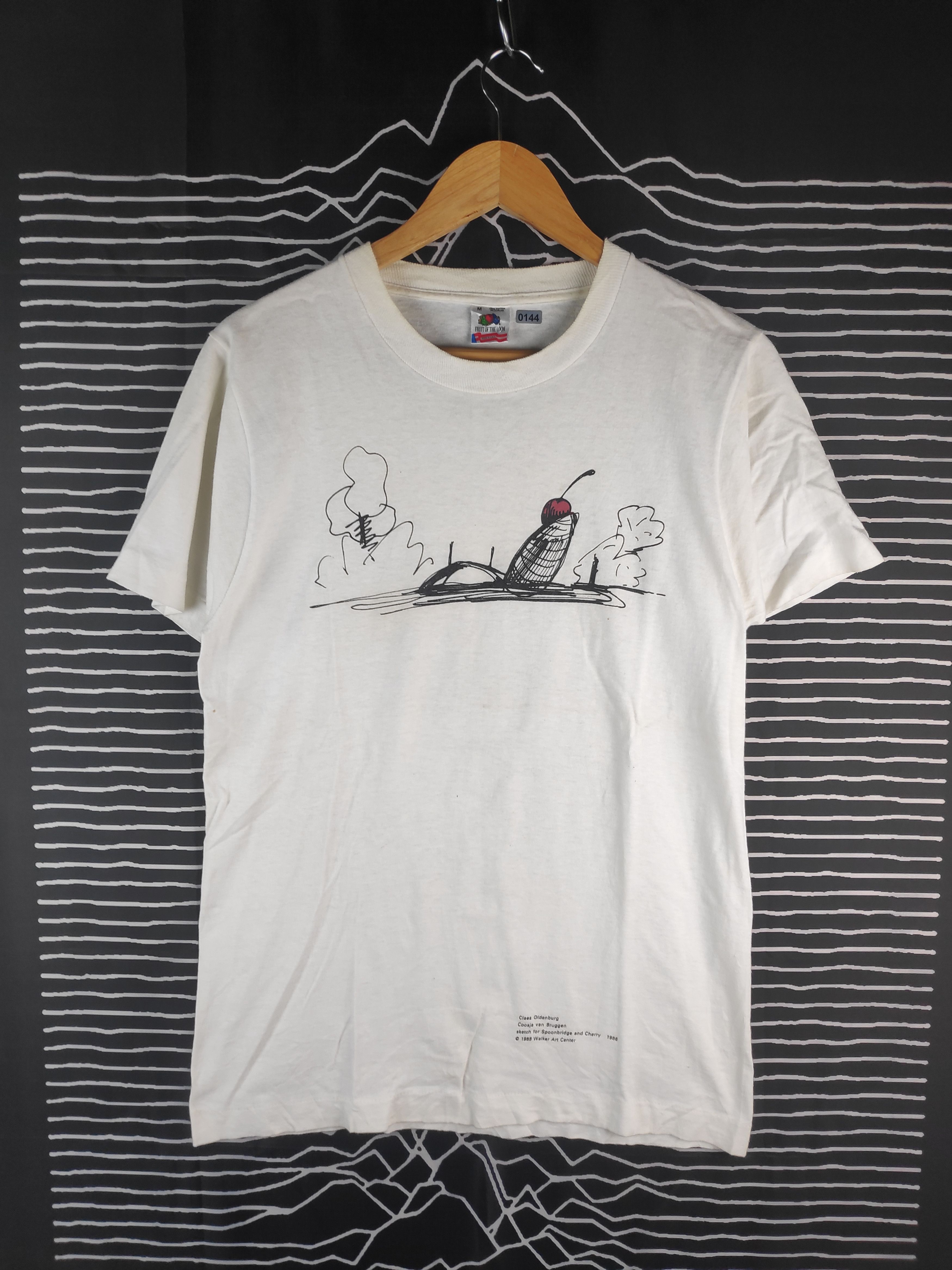 Vtg 80s Claes Oldenburg Minneapolis Sculpture Garden Tees