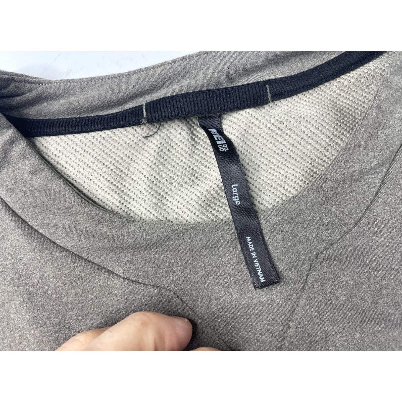 Vintage REI Sweatshirt Mens Large Gray Zip Pockets Pullover Long Sleeve Crewneck All Seasons Size US L / EU 52-54 / 3 - 2 Thumbnail