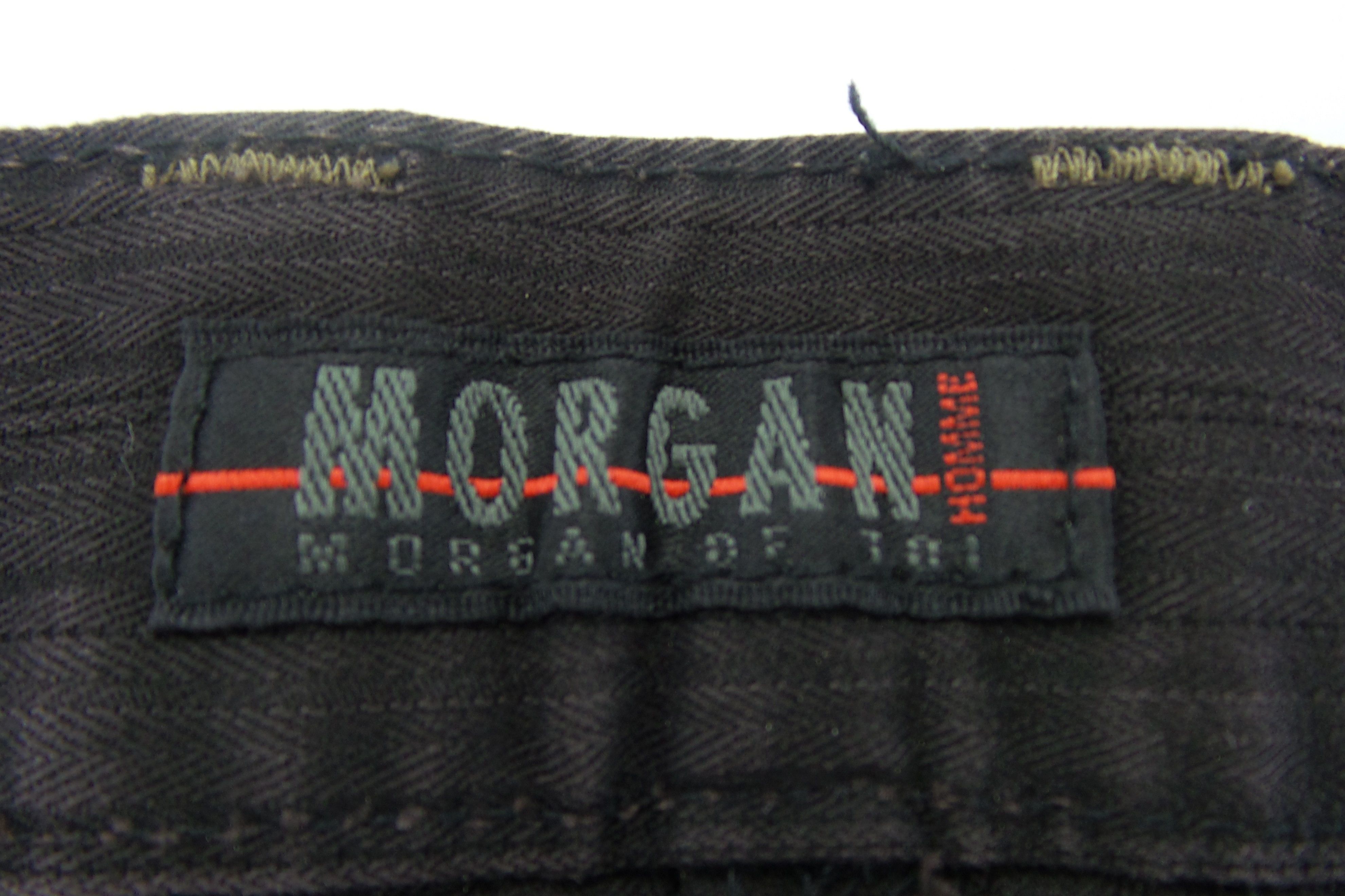 Japanese Brand Morgan Homme Bush Black Pants Size US 31 - 3 Thumbnail