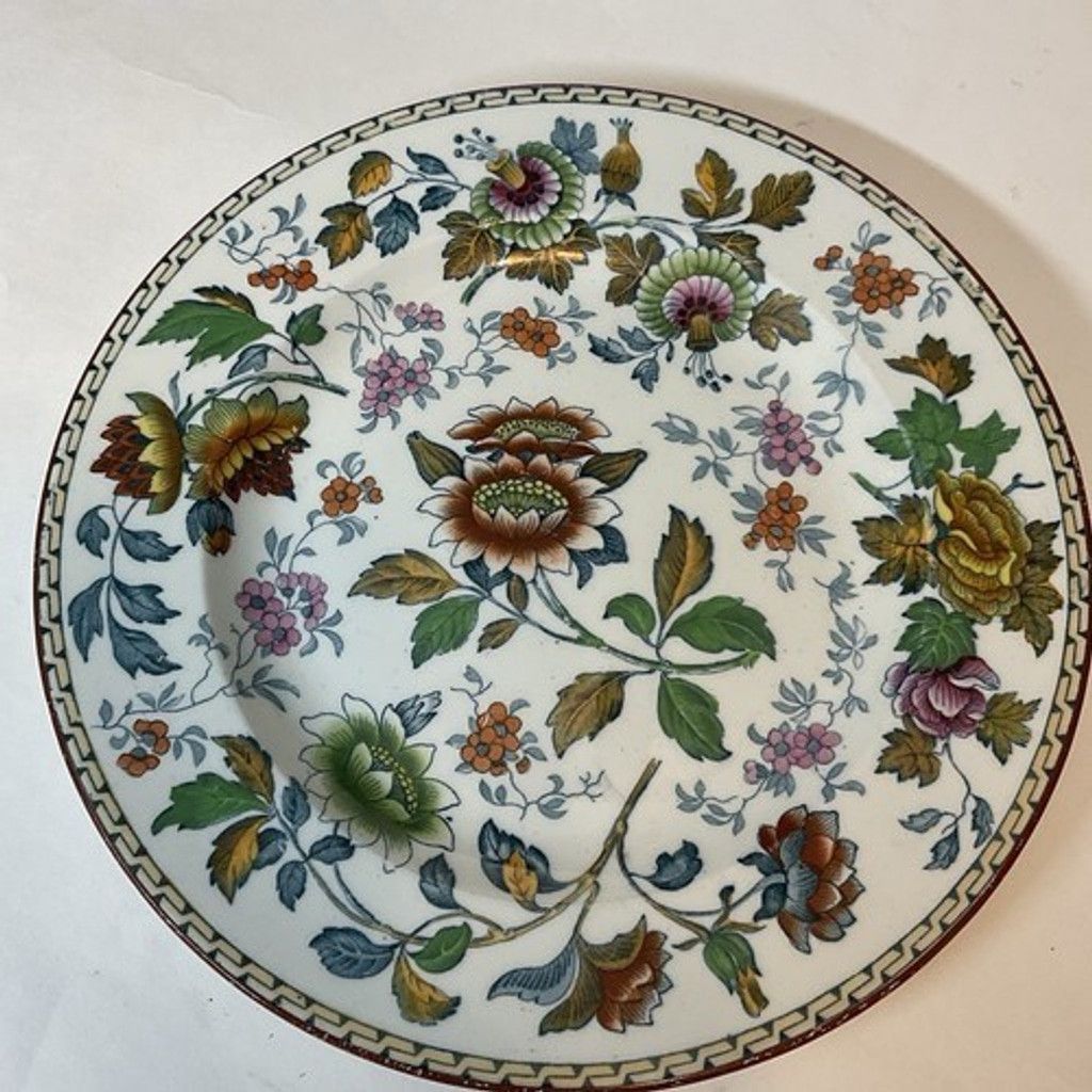 Vivienne Westwood VTG Wedgwood Tonquin Polychrome Floral Early Antique Plate Size ONE SIZE - 1 Thumbnail
