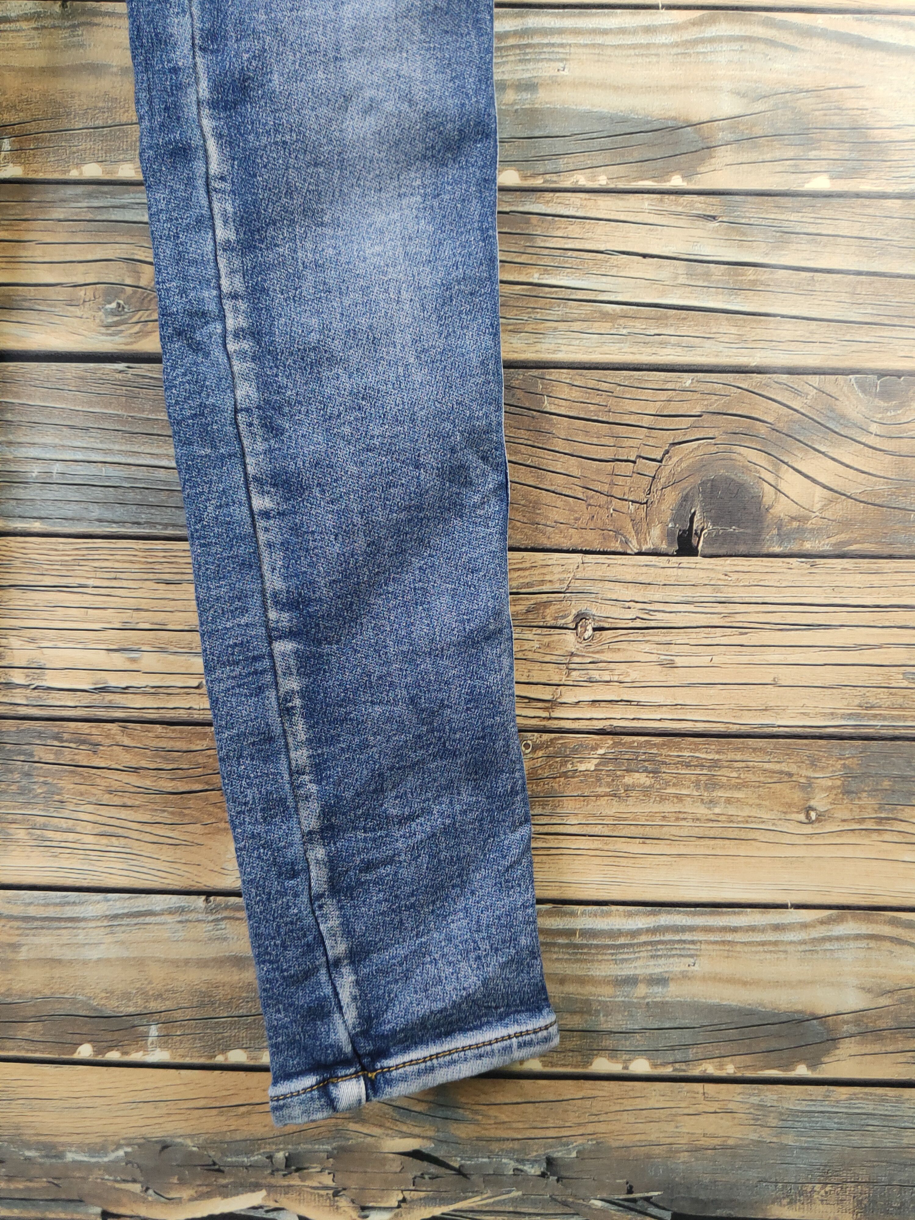 Japanese Brand × Vintage Vintage Nono Dark Blue Adjustable Strap Denim Jumpsuits Size 29" - 9 Thumbnail