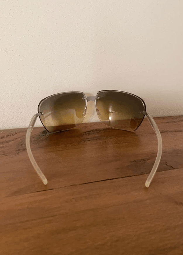 Prada PRADA Sunglasses Wrap Shield Mask Symbole Sport Red Tab Size ONE SIZE - 5 Thumbnail