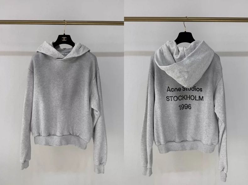 Acne Studios acne studios Printed hooded sweatshirt Size US XXS / EU 40 - 1 Thumbnail
