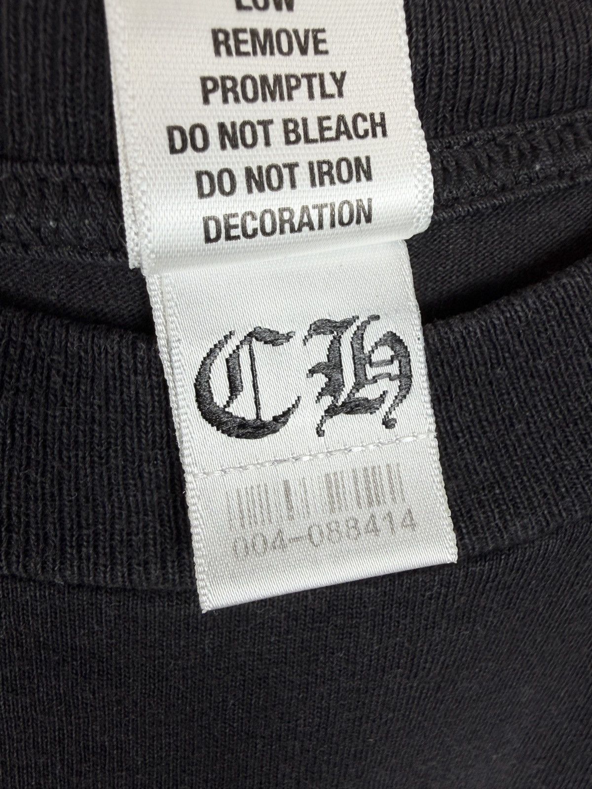 Chrome Hearts Chrome Hearts Vintage Faded Vine Dagger Pocket Tshirt Black Size US S / EU 44-46 / 1 - 10 Thumbnail