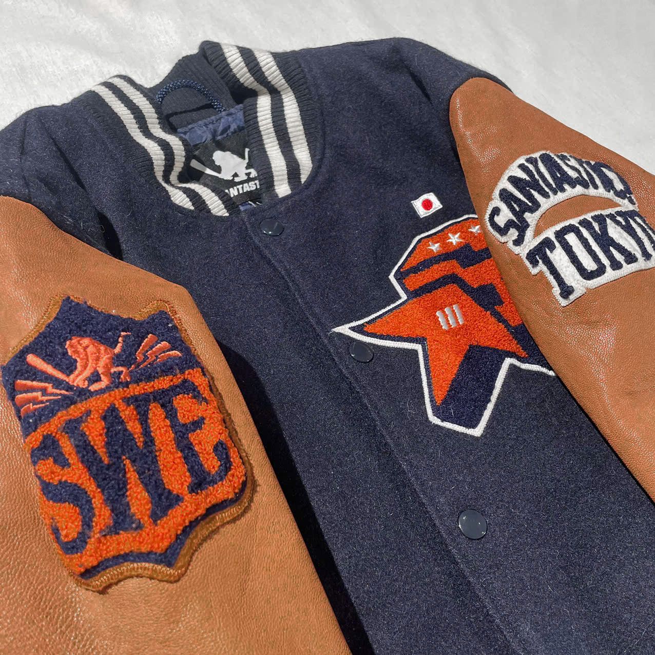 Japanese Brand Santastic Varsity jacket Size L / US 10 / IT 46 - 5 Thumbnail