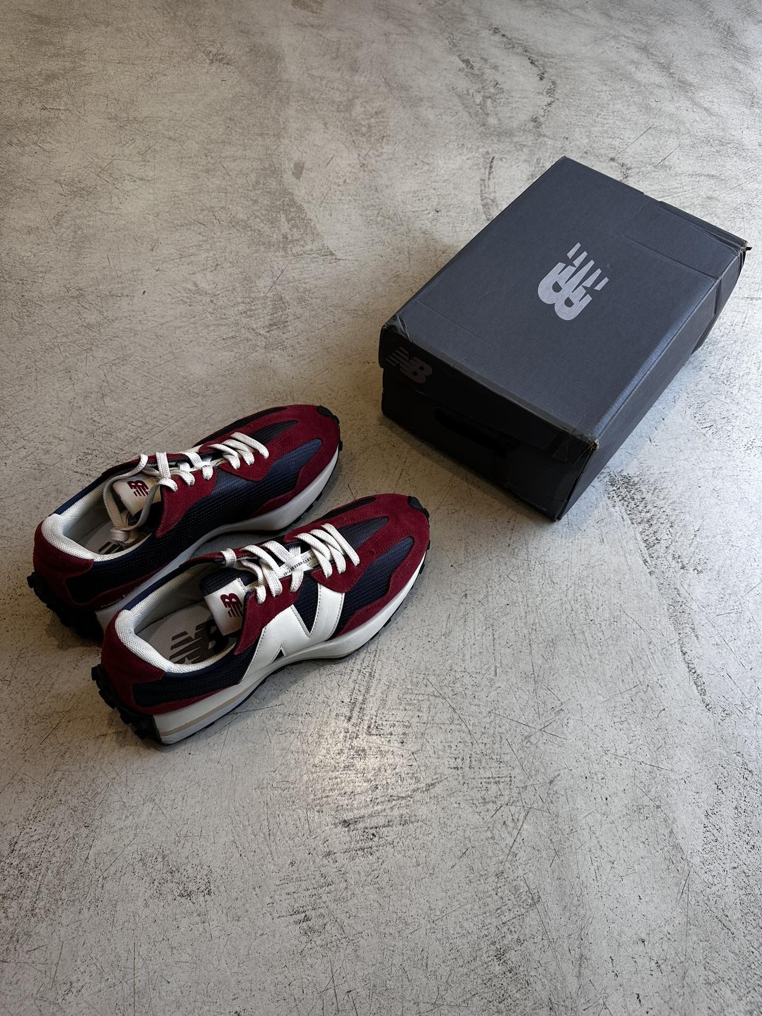 New Balance New Balance MS327MR Red Blue White US 11 / EU 45 Size US 11 / EU 44 - 5 Thumbnail