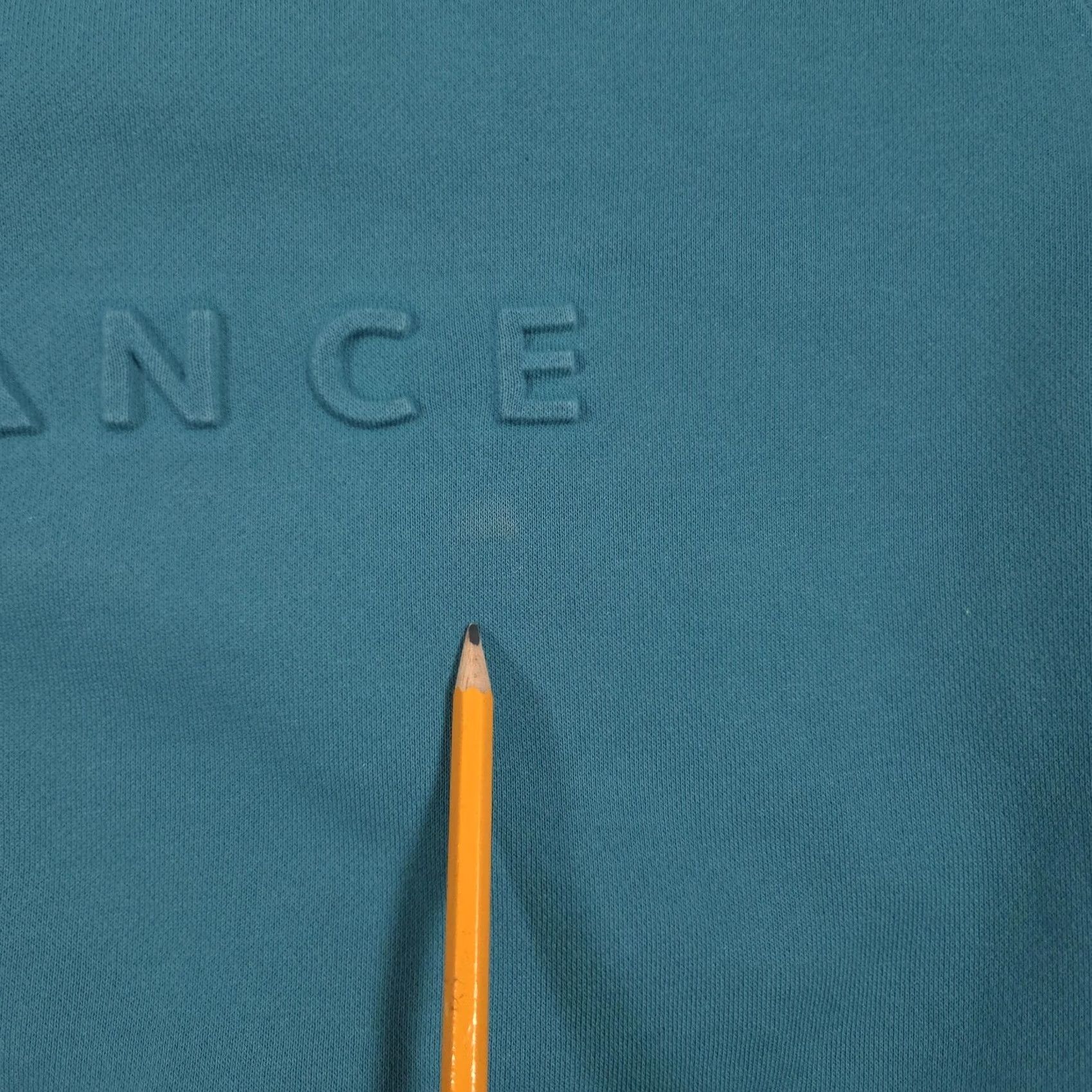 Logo 7 VINTAGE? Balance Athletica Sweatshirt Womens M Teal Cropped Crewneck Embossed Logo Size M / US 6-8 / IT 42-44 - 5 Thumbnail