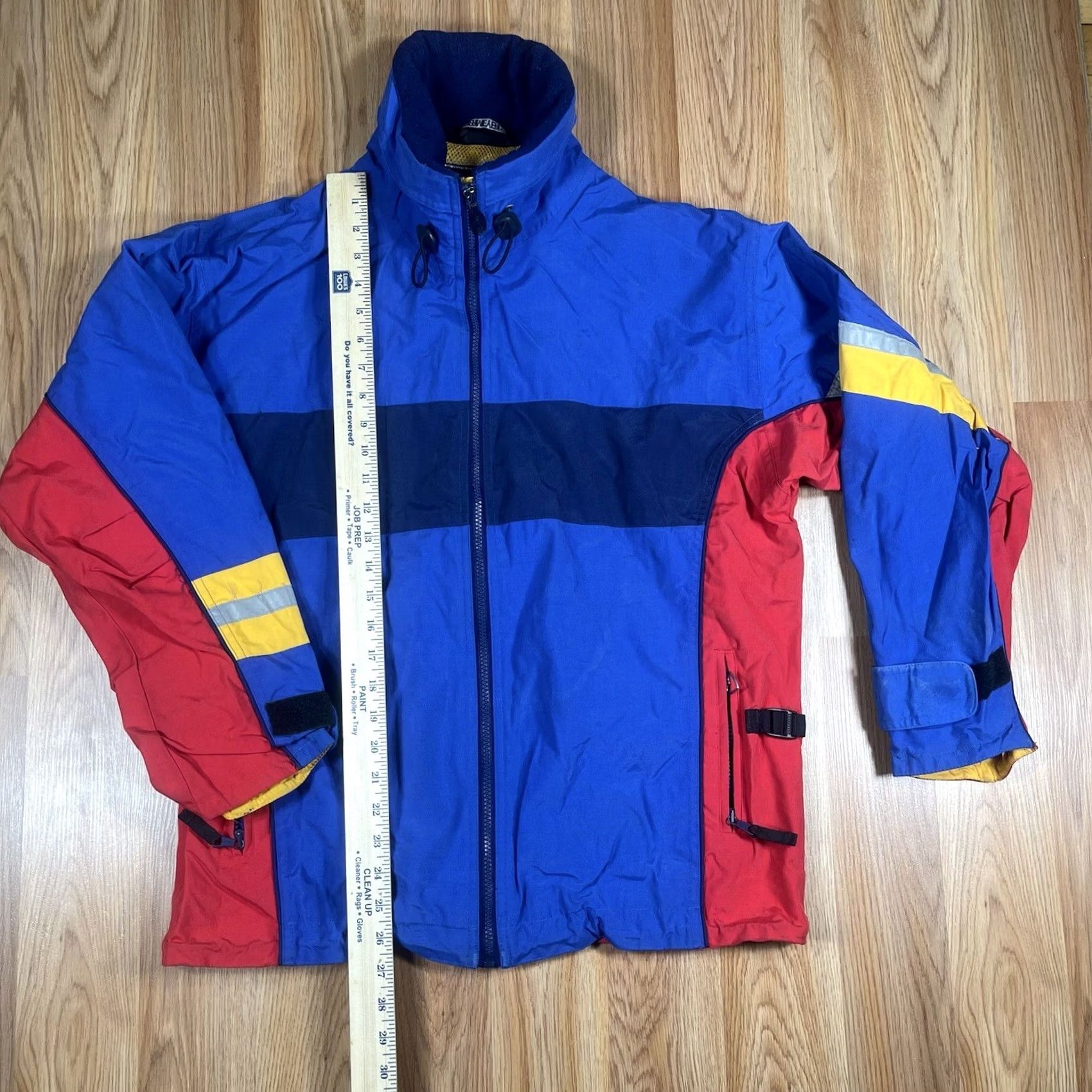 Obermeyer Obermeyer Sport Jacket Womens Size 10 Full Zip Insulated Heavy Snowboard Coat Multicolor Logo Parka Winter Jackets Womens Mens? Size L / US 10 / IT 46 - 3 Thumbnail