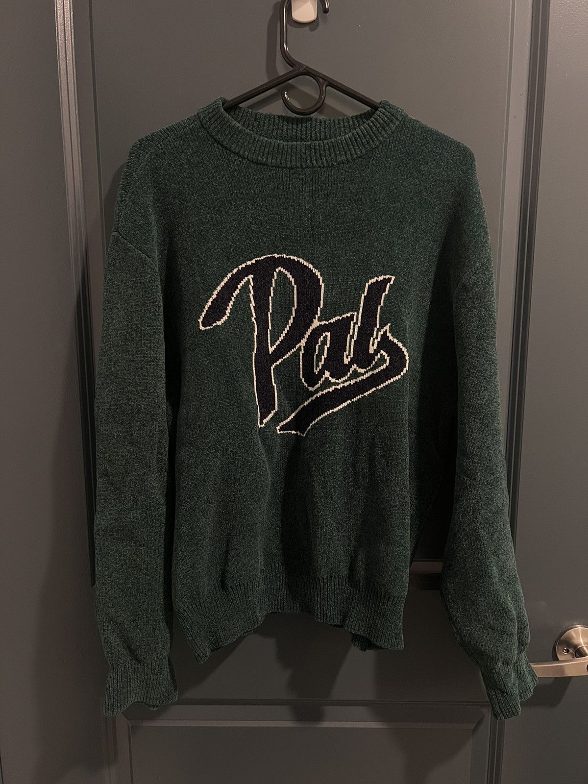 Palace Palace FW23 Script Knit Huntsman Color Size US M / EU 48-50 / 2 - 1 Thumbnail