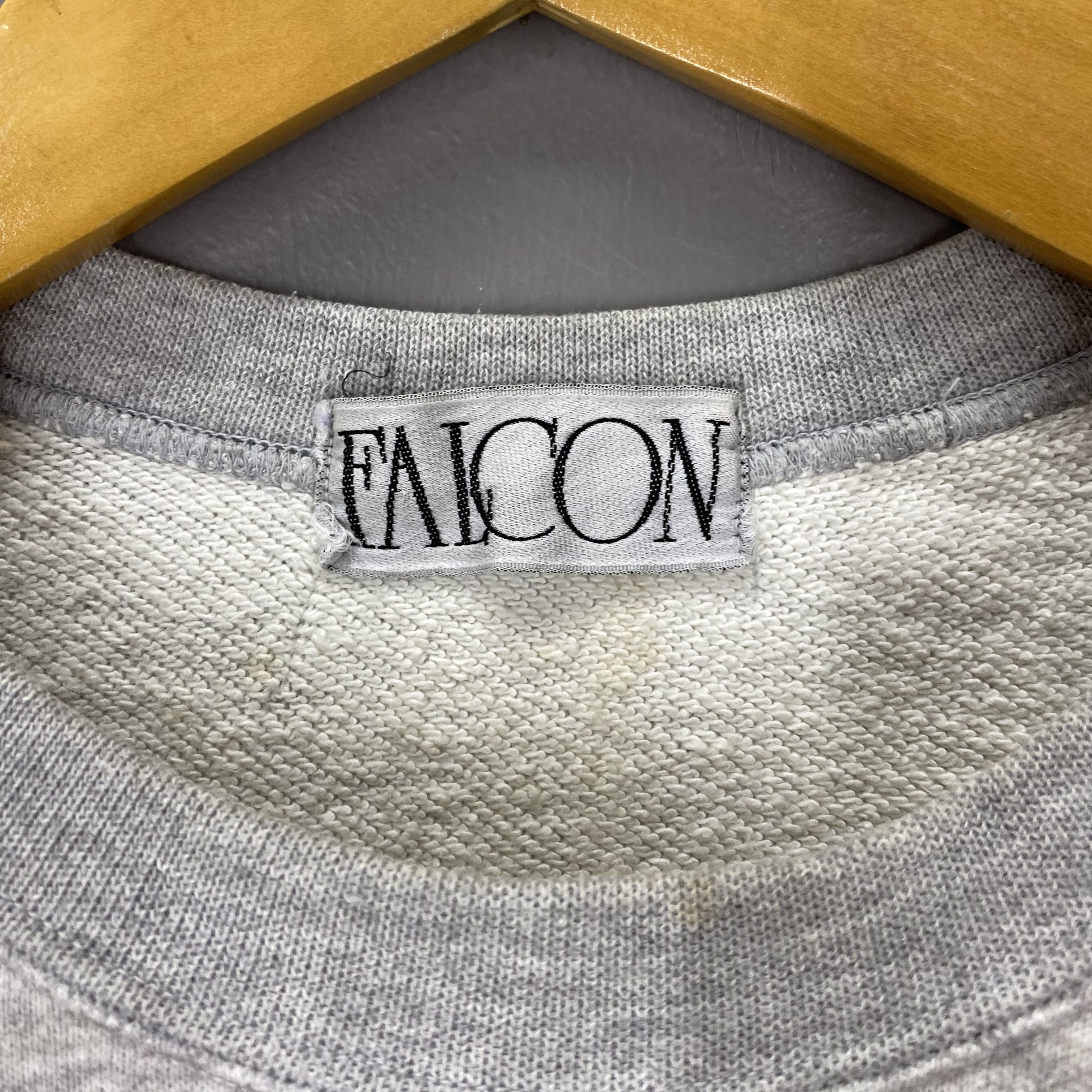 Falcone FALCON Crew Neck Sweatshirt #1896/09 Size US S / EU 44-46 / 1 - 4 Thumbnail