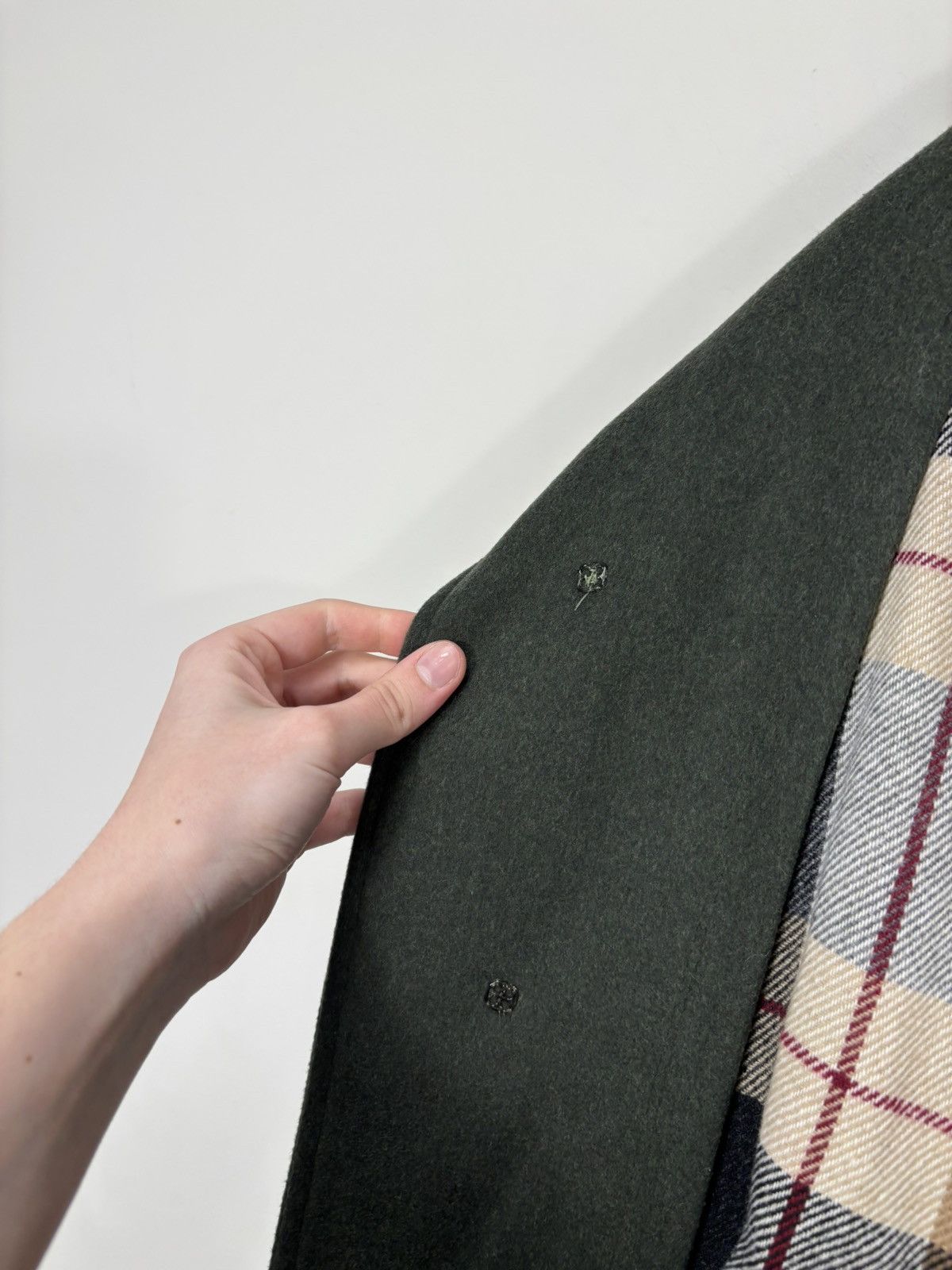 Other Lodenfrey Men’s Forest Green Wool Cashmere Long Overcoat Size US L / EU 52-54 / 3 - 18 Thumbnail