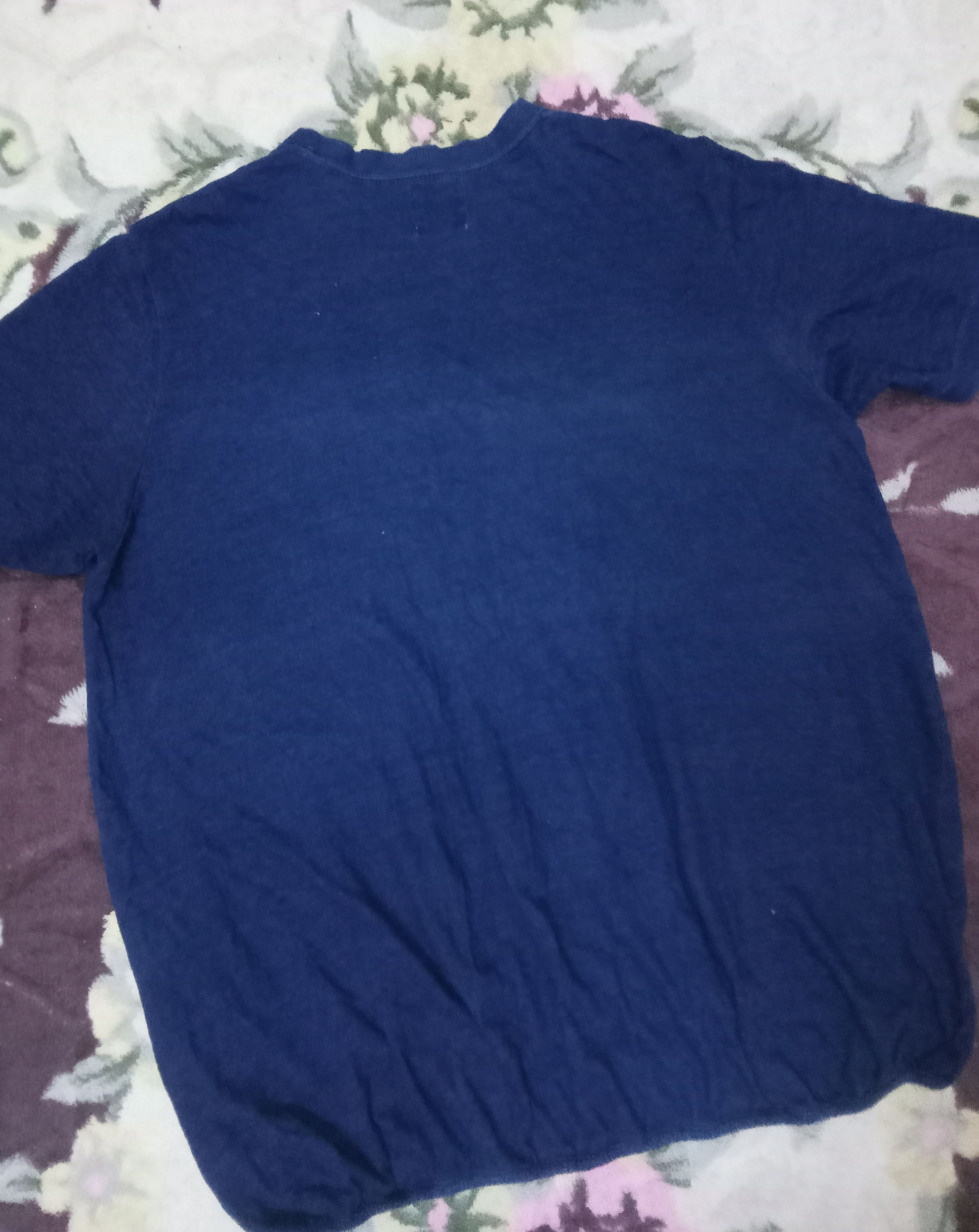 Hai Sporting Gear × Issey Miyake Hai Sporting Gear Indigo Issey Miyake Rare Design T Shirt Size US M / EU 48-50 / 2 - 2 Thumbnail