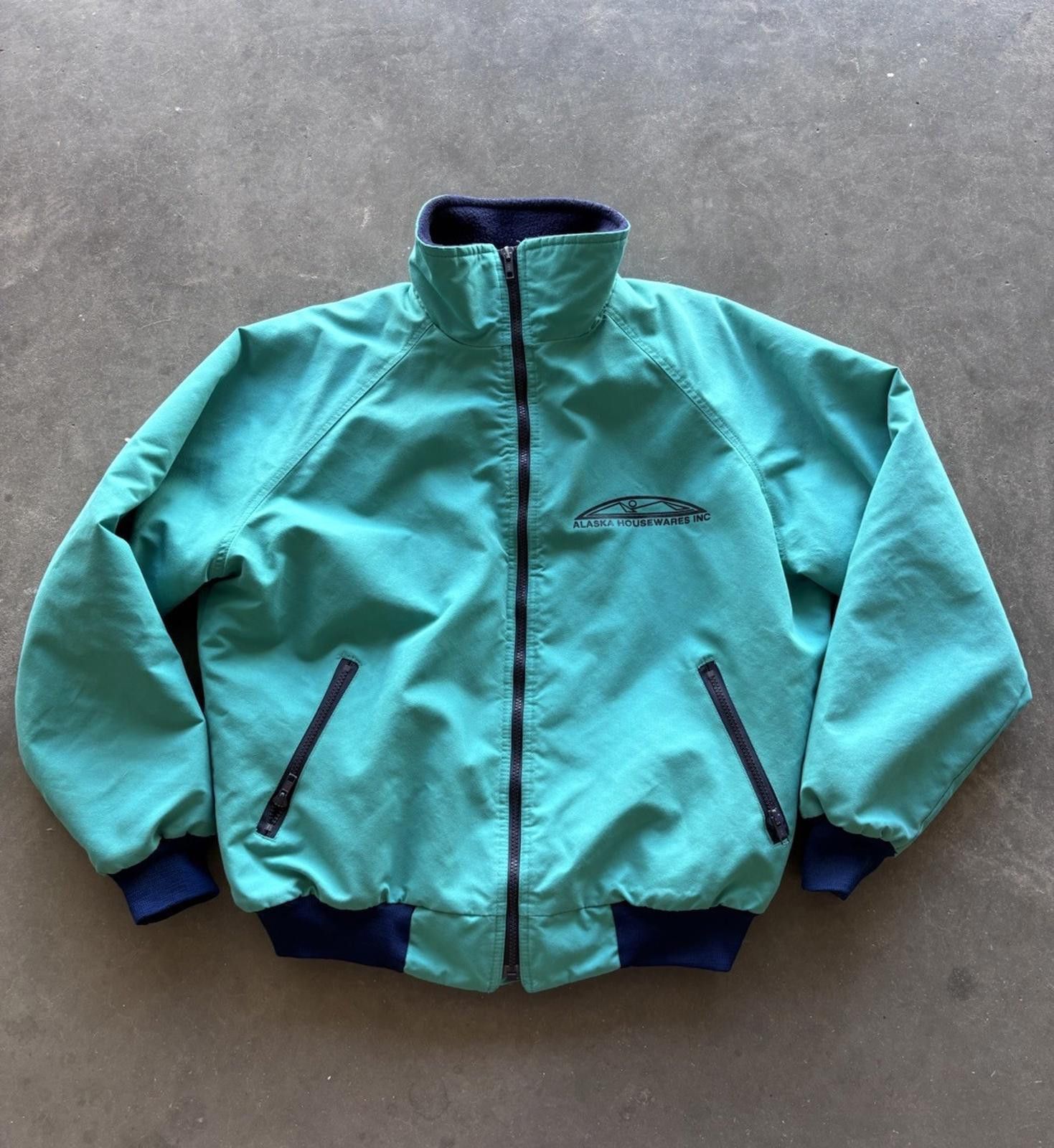 Vintage Lot Of 2 Vintage 90s Alaska Sportsmaster Polar Fleece Zip Up Size US L / EU 52-54 / 3 - 2 Thumbnail
