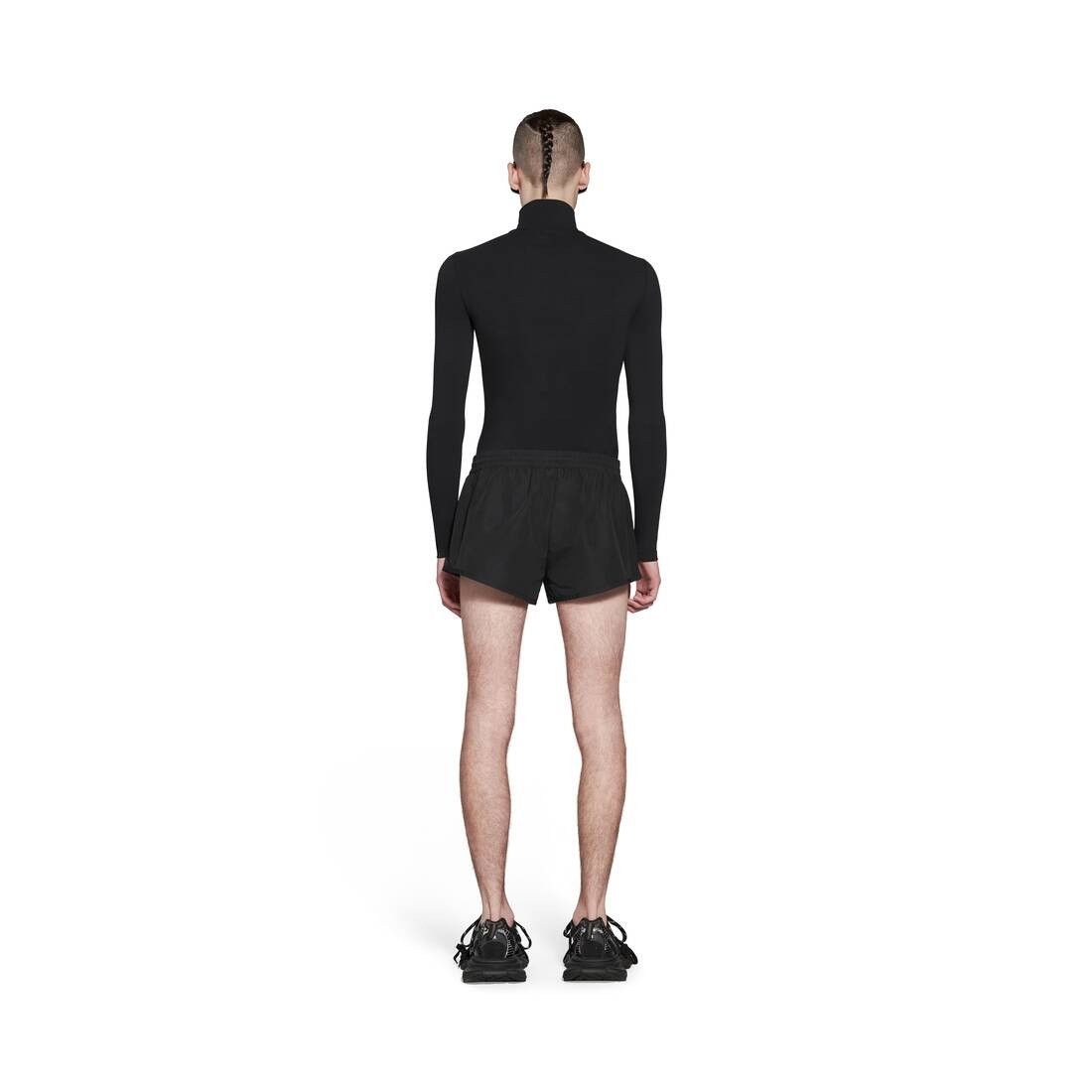 Balenciaga o1srvl11e0425 Running Shorts in Black Size US 34 / EU 50 - 3 Thumbnail