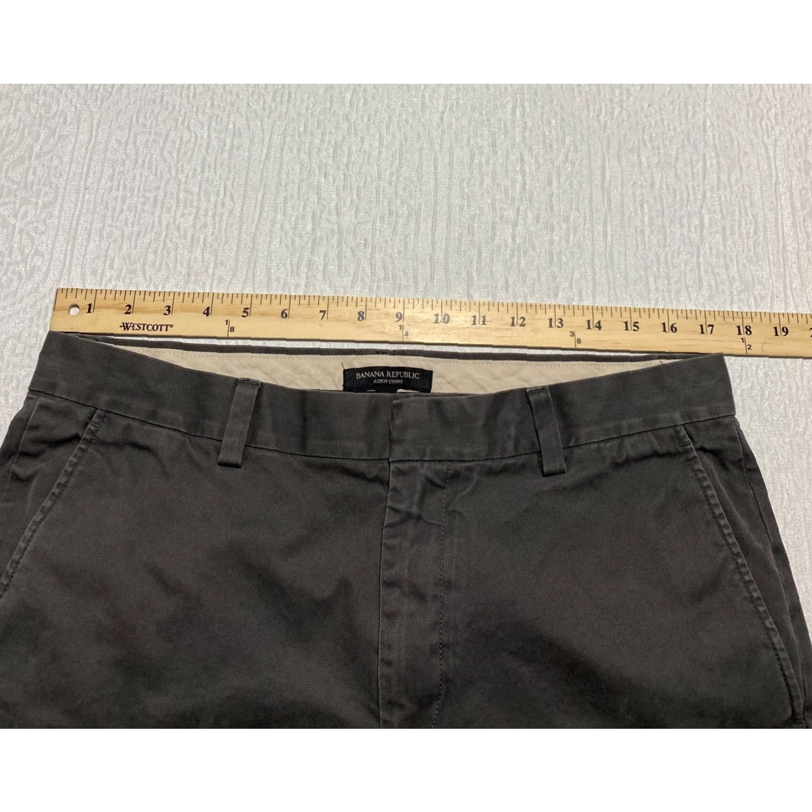 Banana Republic Banana Republic Chino Pants Men, Slim, 33, 33x33 Dark Grey Size US 33 - 6 Thumbnail