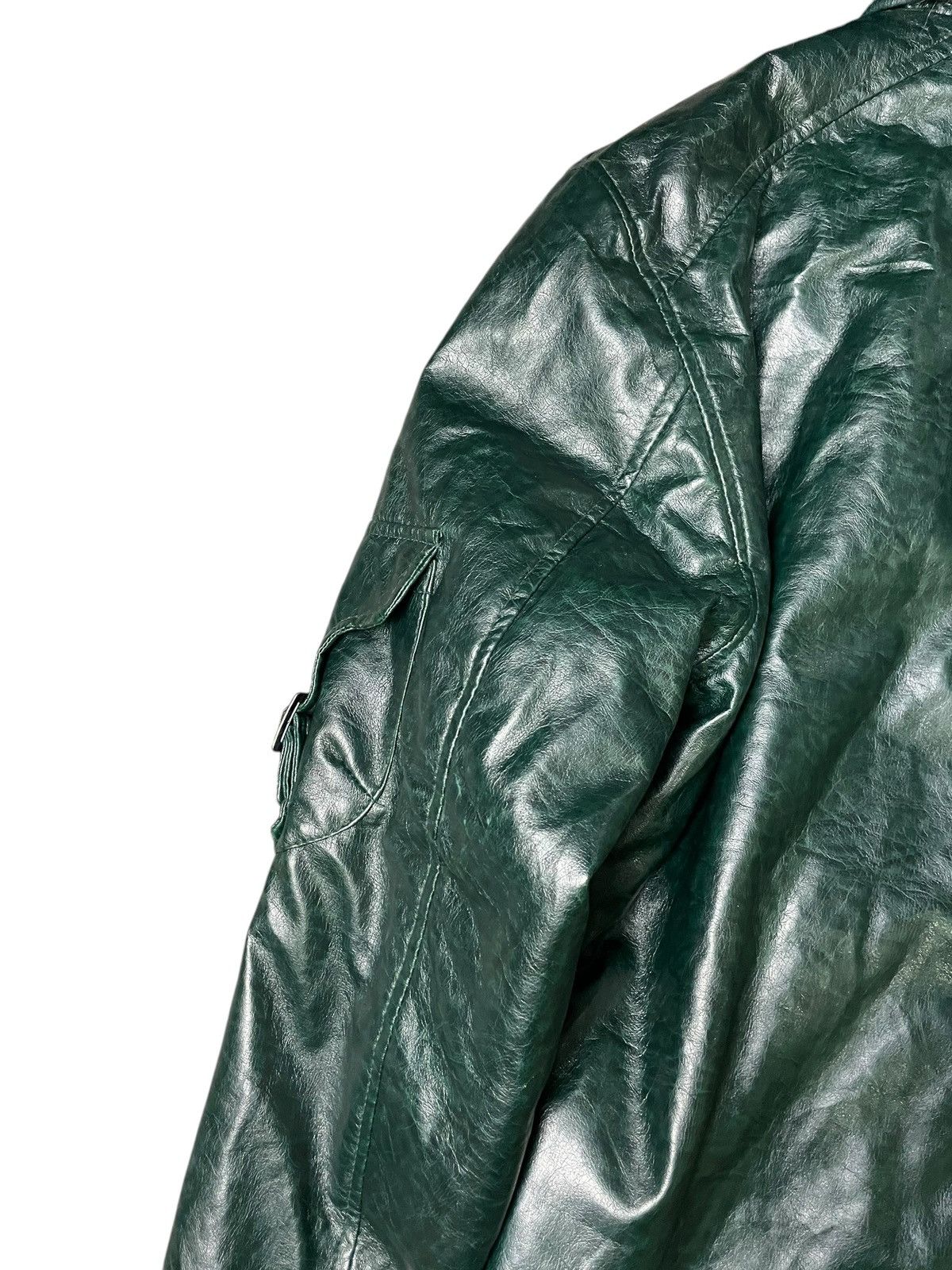 If Six Was Nine × Japanese Brand × Le Grande Bleu (L.G.B.) Ignition Brand Fur Leather Jacket (53) Size US XXS / EU 40 - 11 Thumbnail