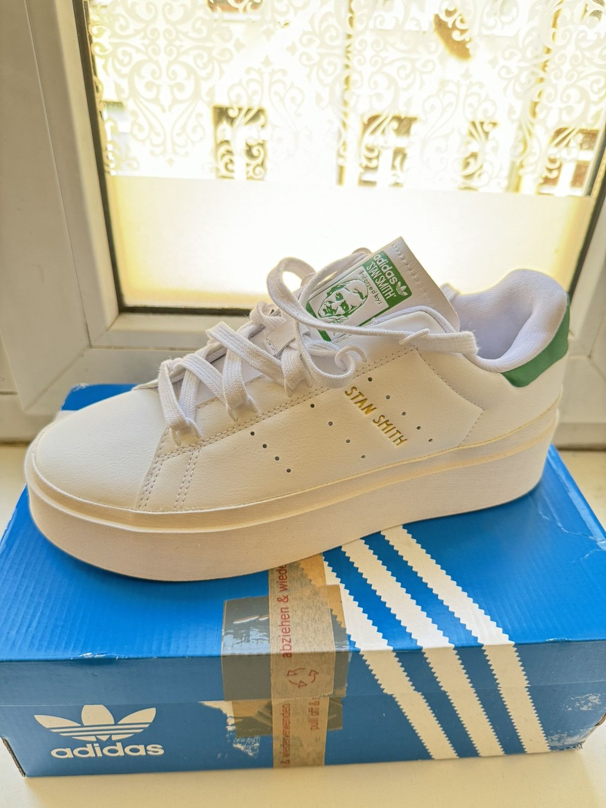 Adidas Adidas Stan Smith Bonega white Size US 7 / IT 37 - 3 Thumbnail