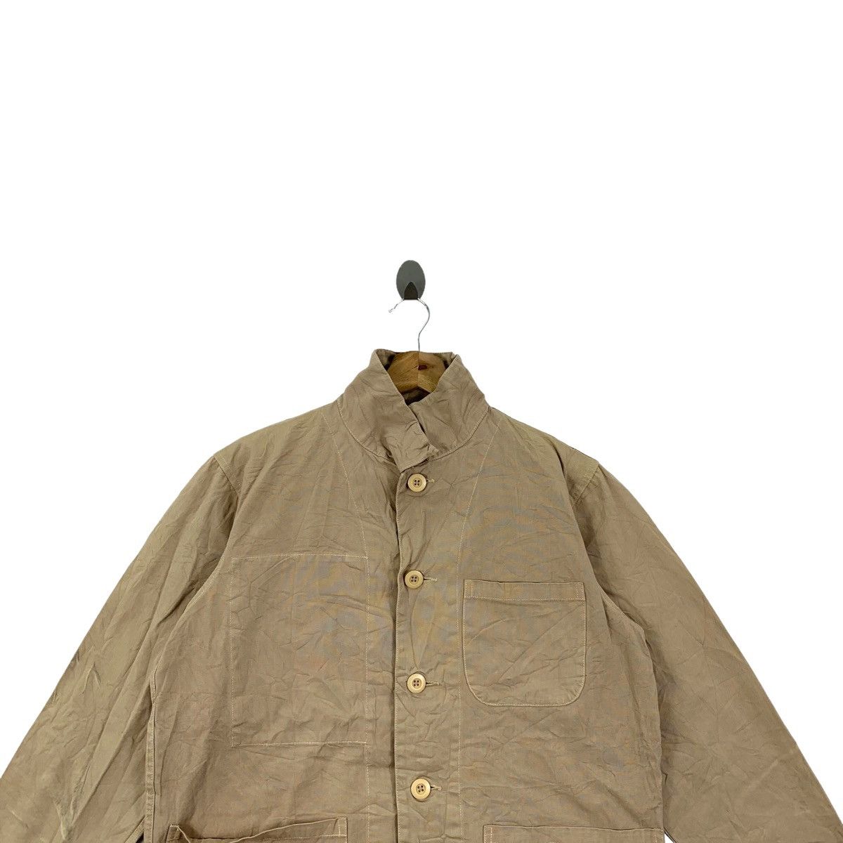45rpm × Japanese Brand 45 RPM Japanese Brand Workwear Worker Design Coat Jacket Size US S / EU 44-46 / 1 - 4 Thumbnail
