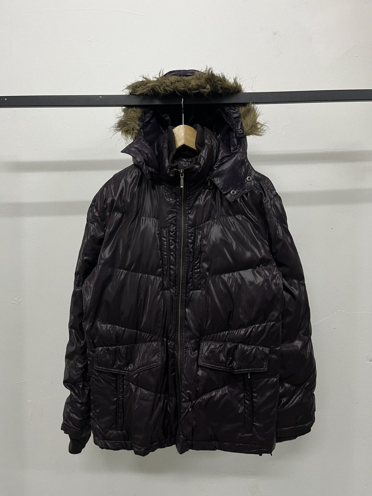 14th Addiction Nota Bene Faux Fur Double Zipper Puffer Jacket Lgb Style Size US L / EU 52-54 / 3 - 10 Thumbnail