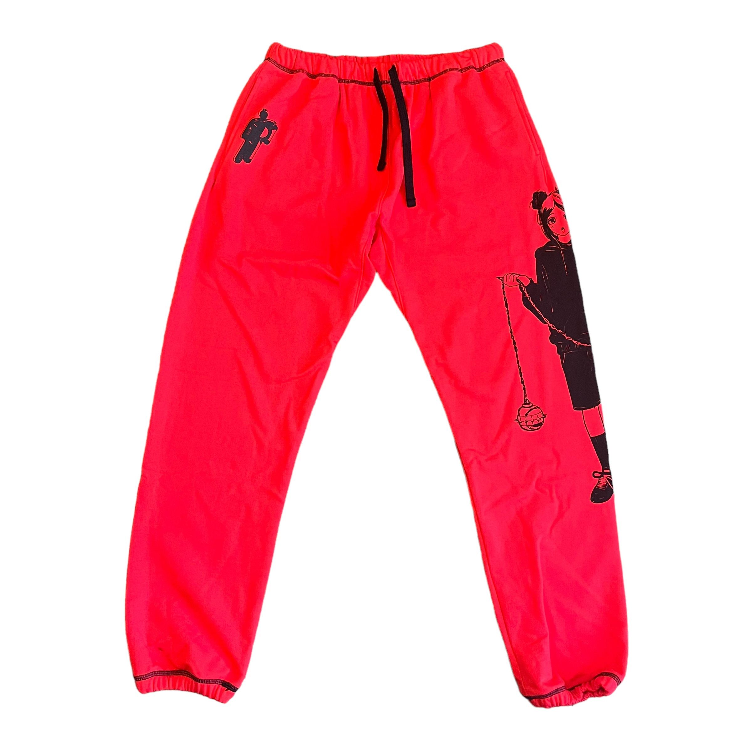 Billie Eilish NEW Billie Eilish BLOHSH Blurry Sweatpants Size US 36 / EU 52 - 1 Thumbnail