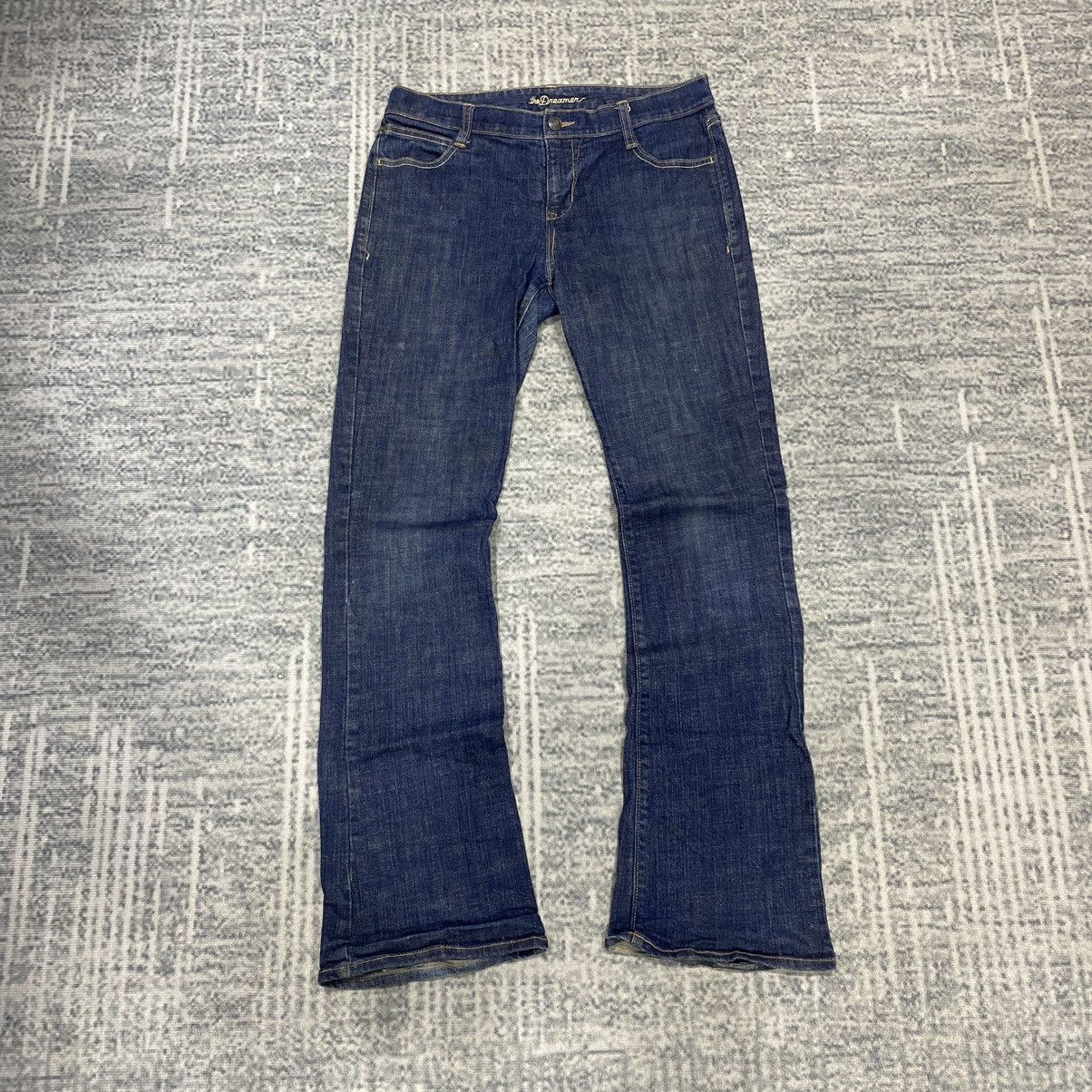 Hysteric Glamour × Japanese Brand × Le Grande Bleu (L.G.B.) Flare☠️ Dreamer Mud Wash Bootcut Punk Cowboy 90s Indigo Size US 31 - 2 Thumbnail