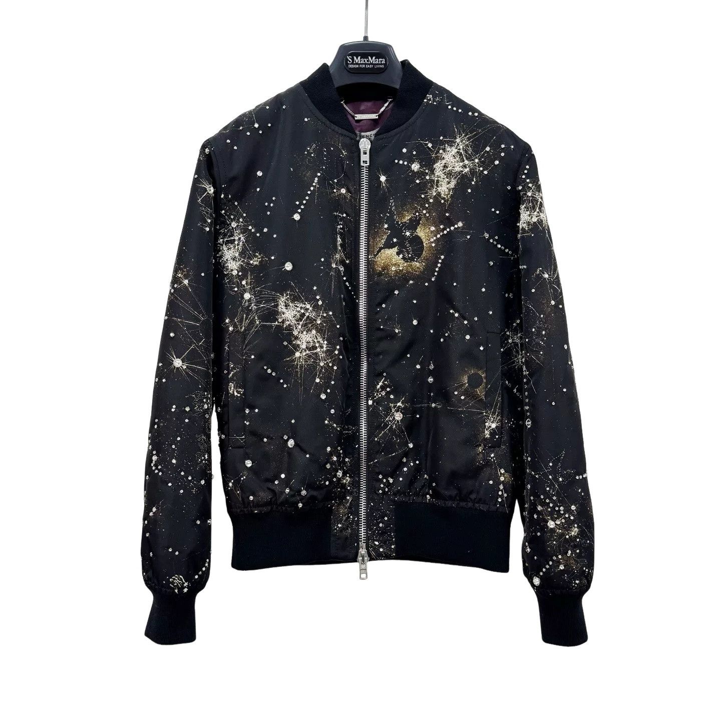 Givenchy Givenchy Star Embellished Bomber Jacket Size 36 Size XS / US 0-2 / IT 36-38 - 1 Thumbnail